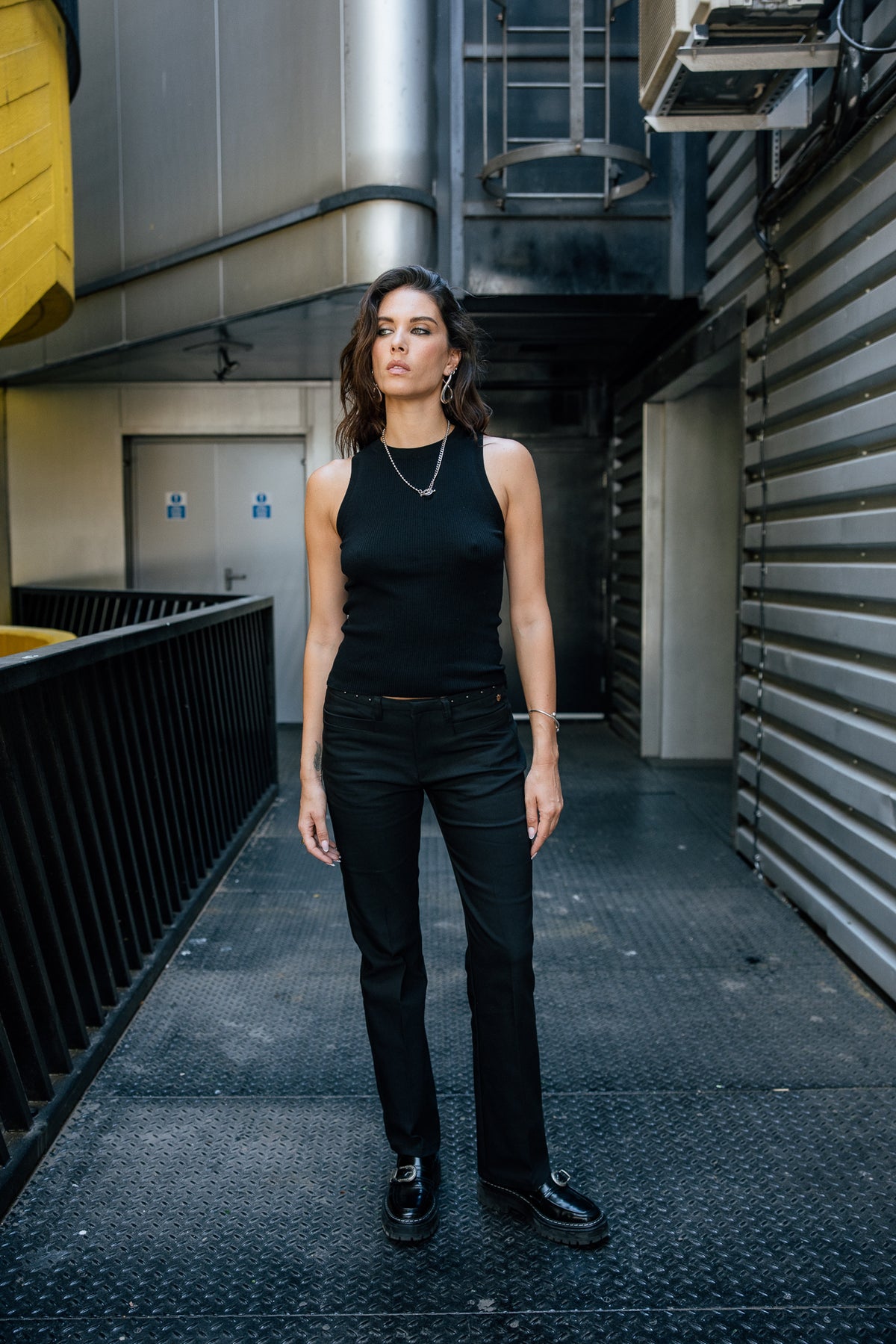 

Pantalon slim Femme Reese Polyneo black | Freeman T. Porter