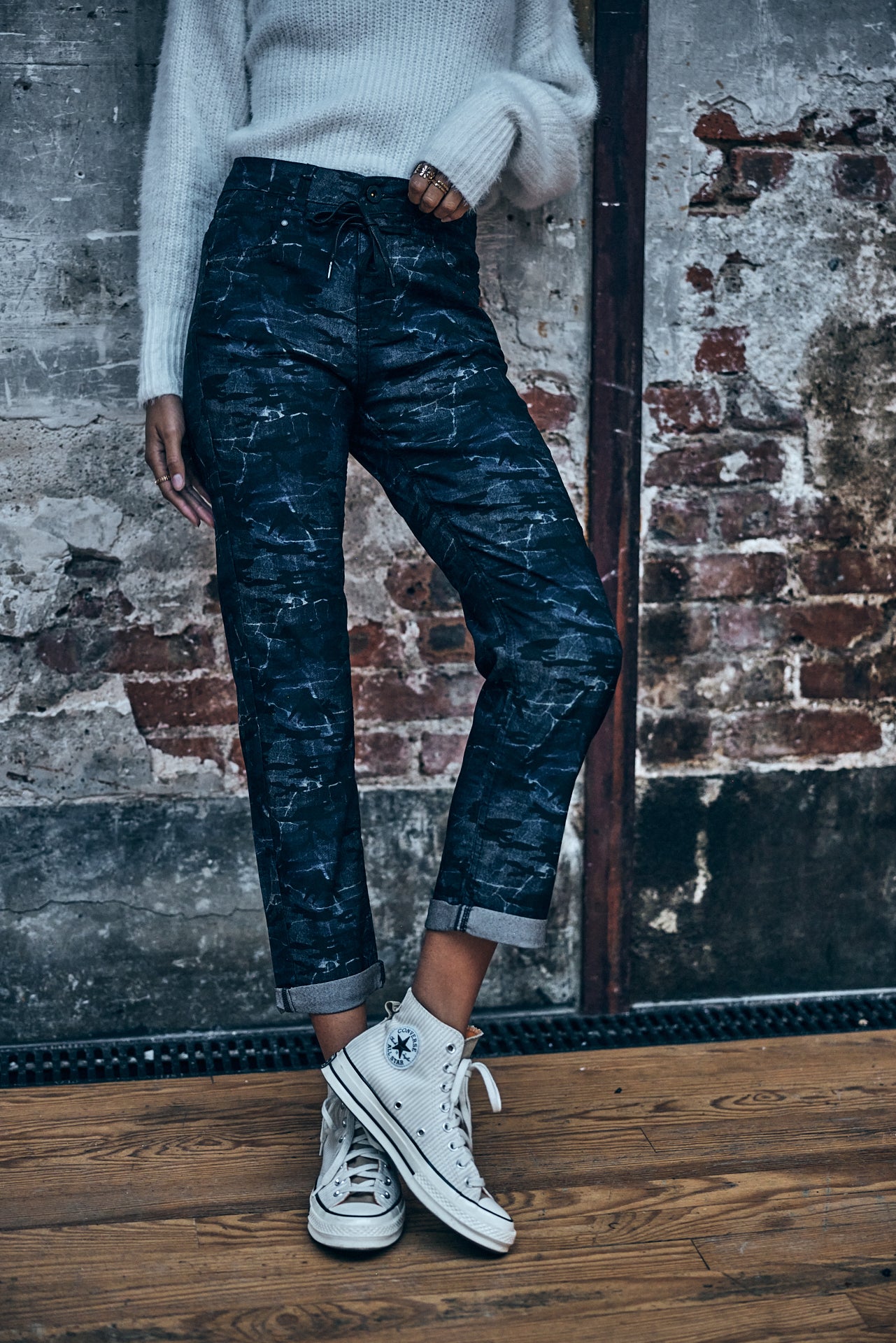 

Pantalon boyfriend Femme Loona Martial original | Freeman T. Porter