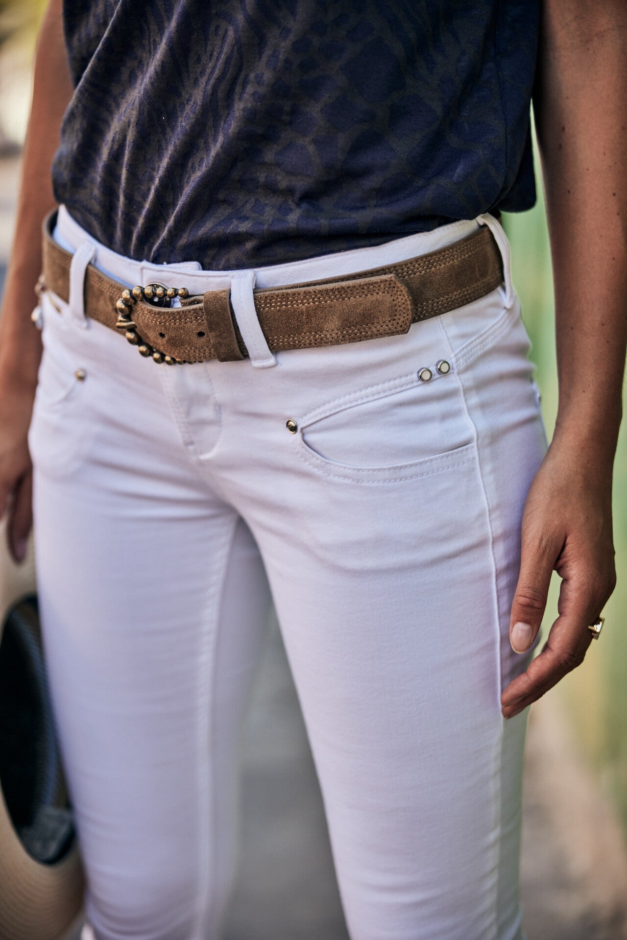 

Jeans slim Femme Alexa Slim white | Freeman T. Porter