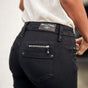 

Röhrenjeans Frau Alexa Slim black | Freeman T. Porter