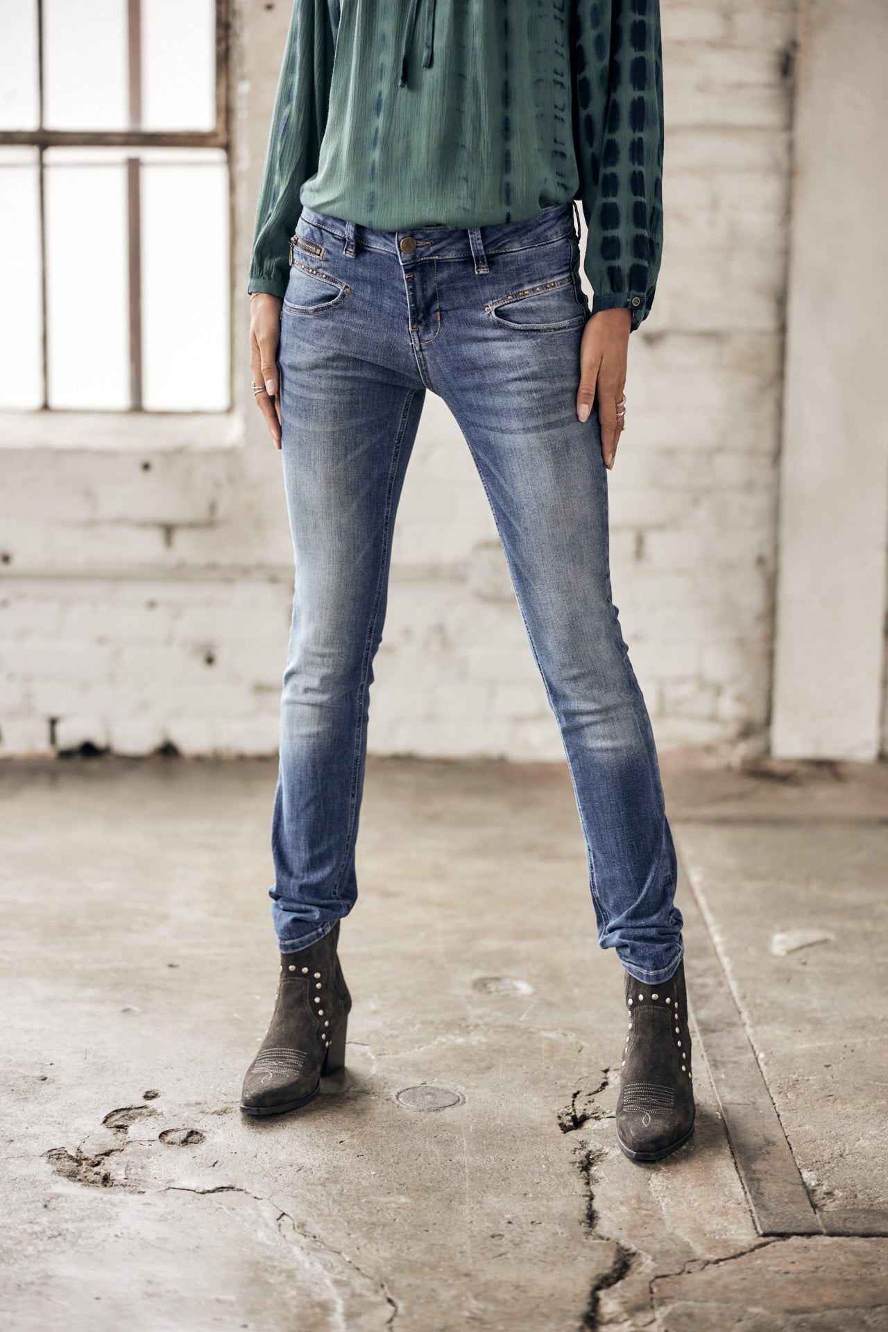 

Jeans slim Femme Alexa Slim pacific | Freeman T. Porter