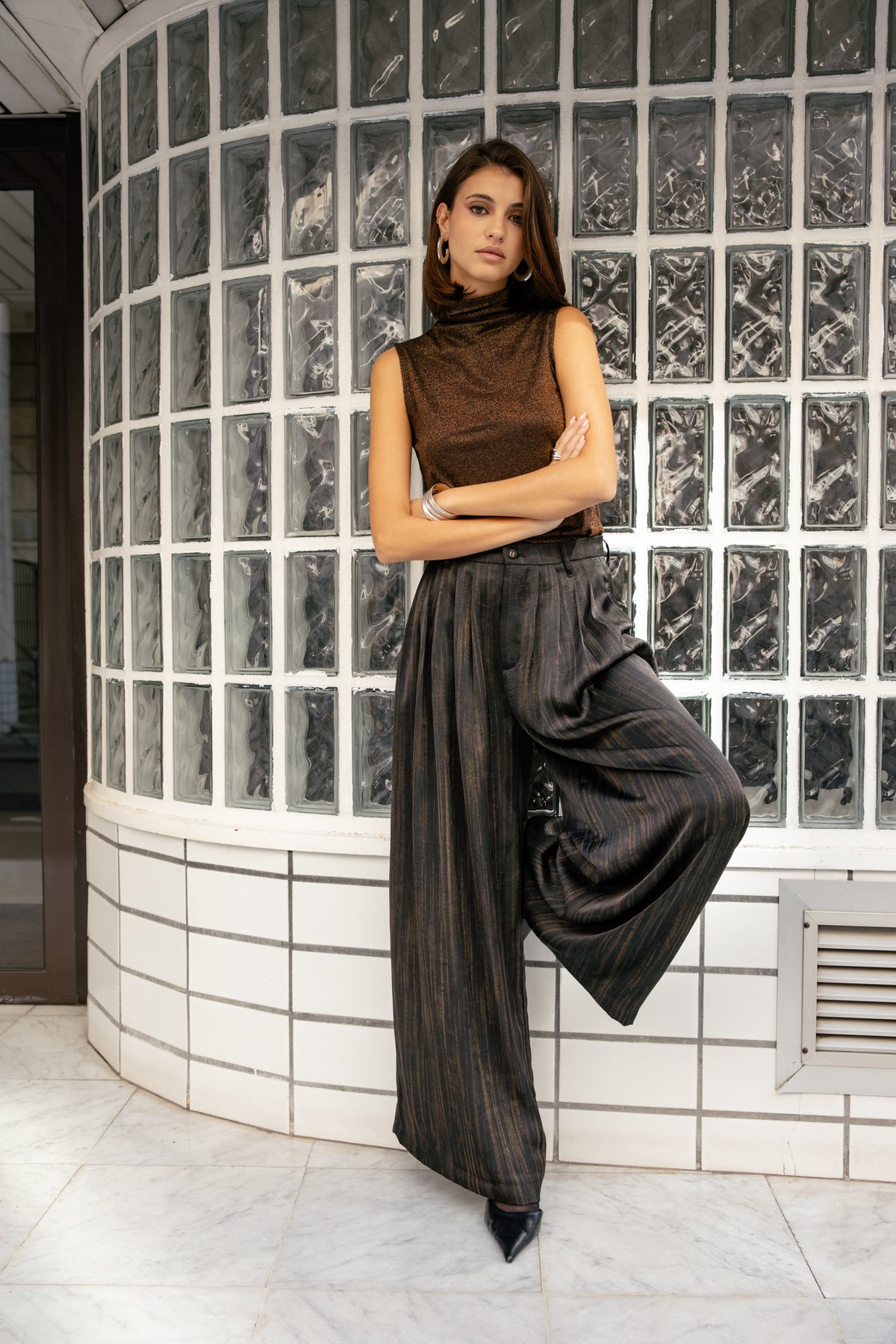 

Weite, fließende Hose Damen Drew Divine original | Freeman T. Porter