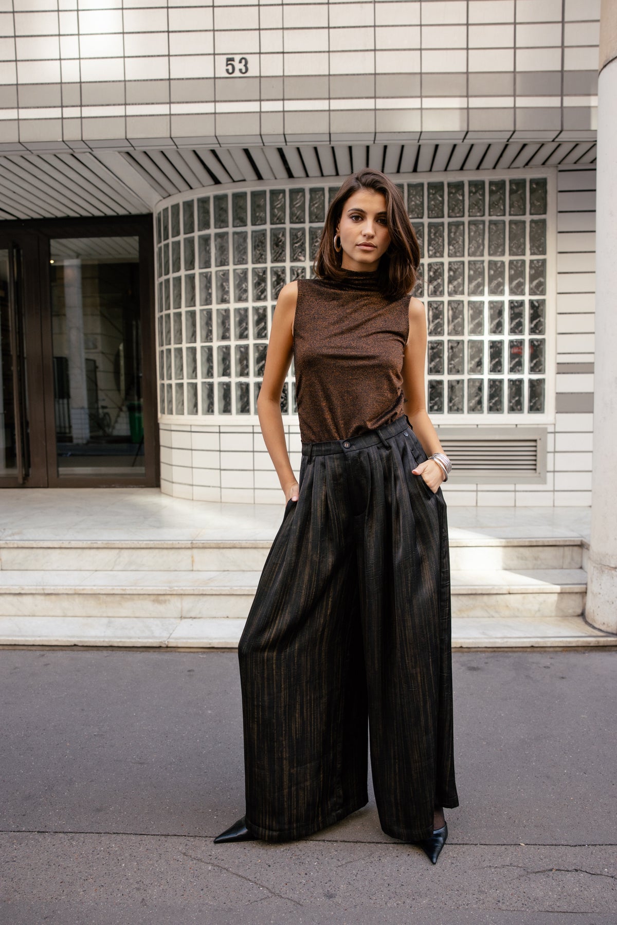 

Weite, fließende Hose Damen Drew Divine original | Freeman T. Porter