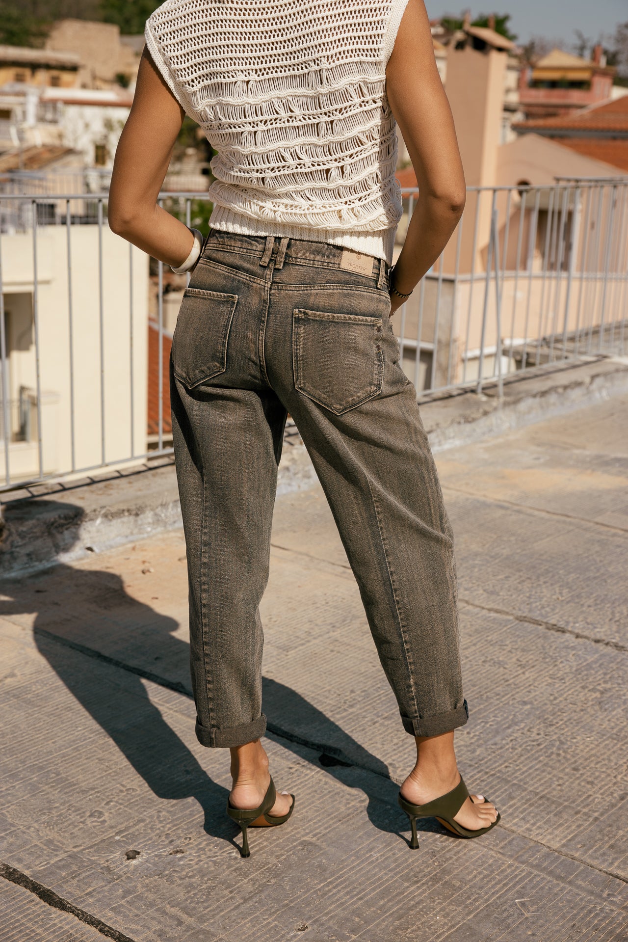 

Denims boyfriend ajusté longueur cheville Femme Maeva bradia | Freeman T. Porter