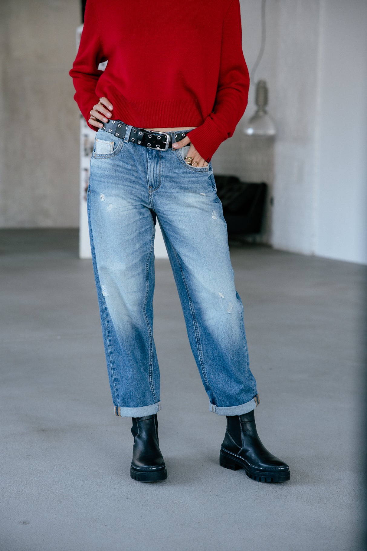 
              

Jeans boyfriend Femme Maeva sister | Freeman T. Porter
            