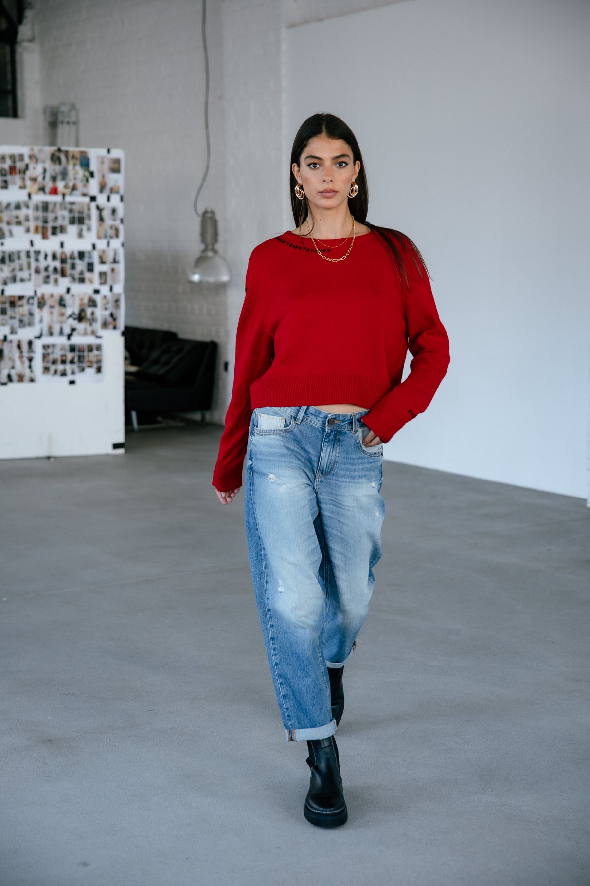 

Boyfriend-Jeans Frau Maeva sister | Freeman T. Porter