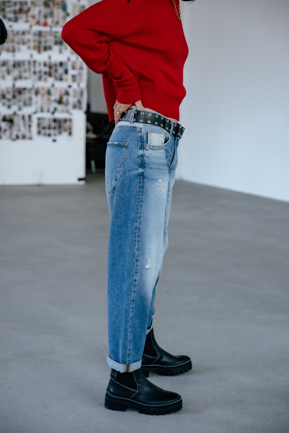 

Boyfriend-Jeans Frau Maeva sister | Freeman T. Porter