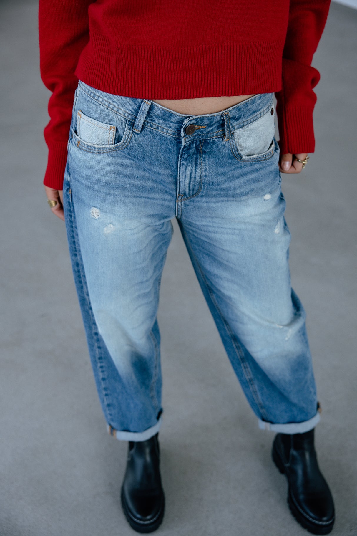 

Boyfriend-Jeans Frau Maeva sister | Freeman T. Porter