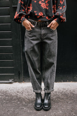 

Mid-Waist Boyfriend Jeans Damen Maeva mimetismo | Freeman T. Porter