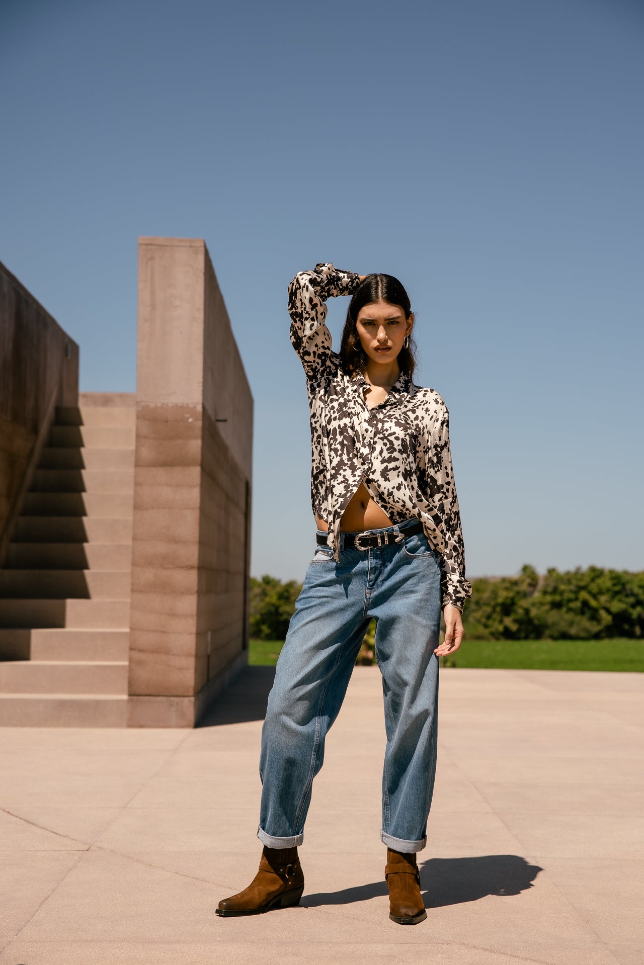 

Jeans boyfriend Femme Maeva brew | Freeman T. Porter