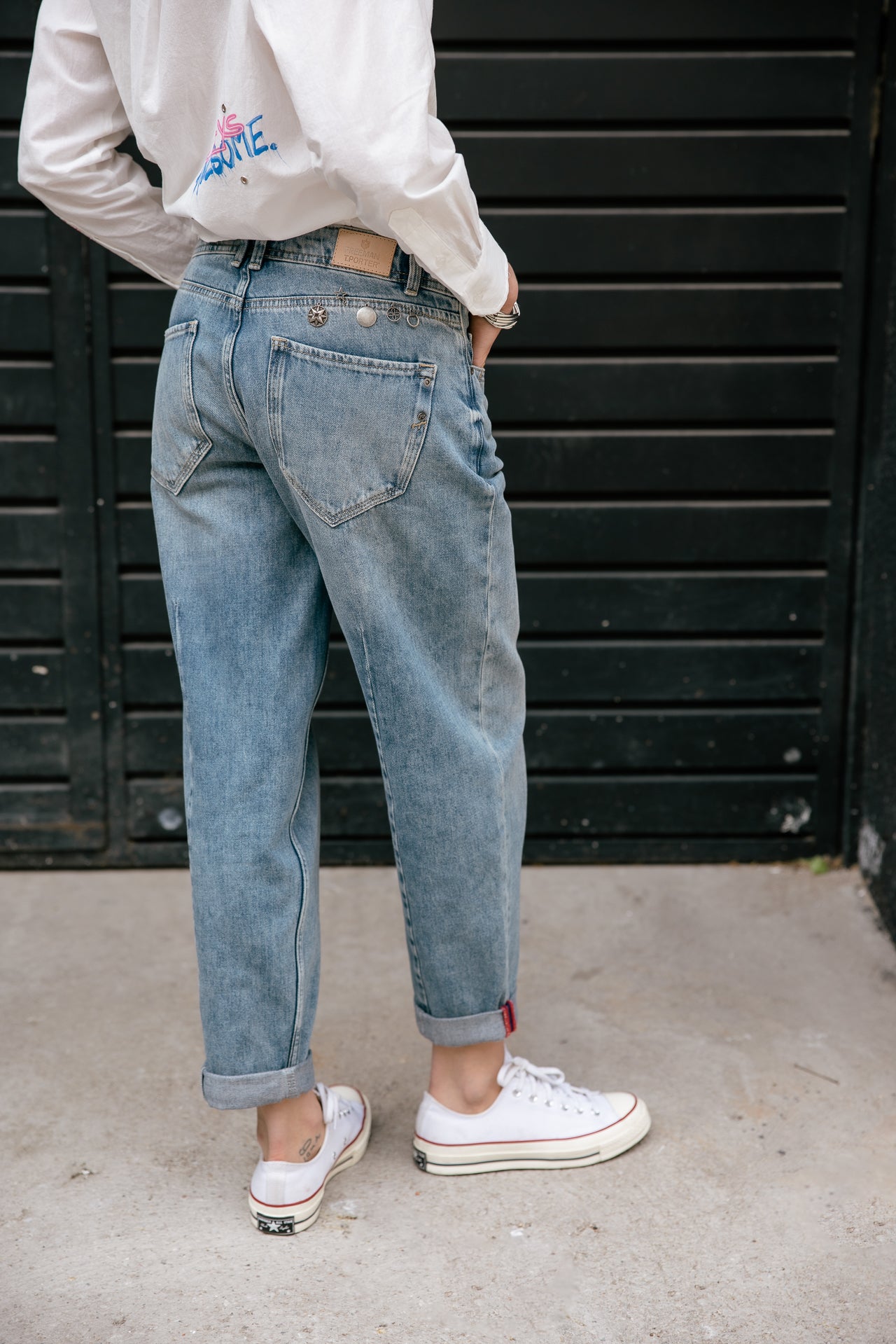 
              

Jeans boyfriend Femme Maeva Denim bayloo | Freeman T. Porter
            