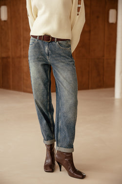 

Boyfriend Jeans Damen Maeva belinca | Freeman T. Porter
