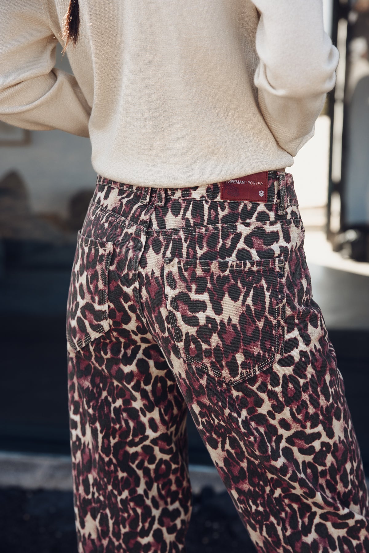 

Mid-rise Boyfriend-Hose Damen Maeva Croft original | Freeman T. Porter