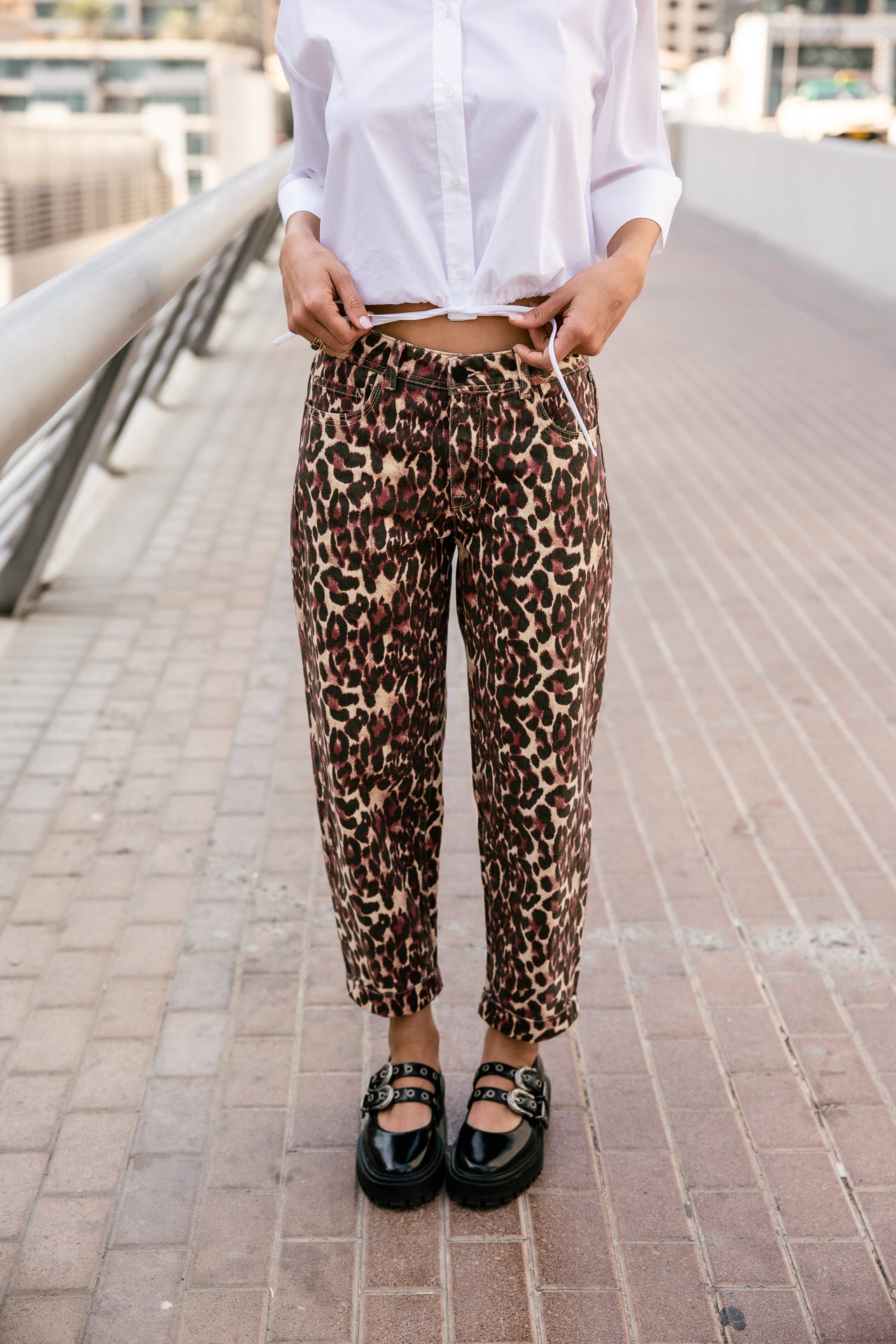 

Boyfriend-Hose Damen Maeva Croft original | Freeman T. Porter