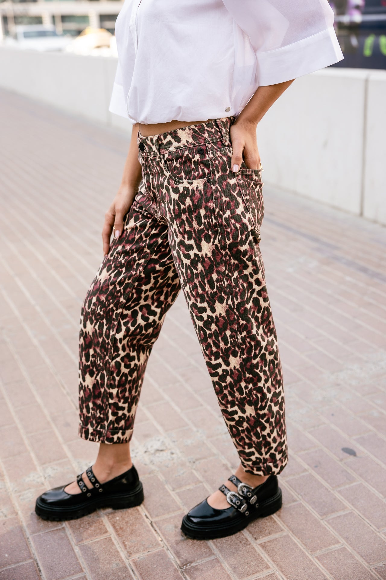 

Boyfriend-Hose Damen Maeva Croft original | Freeman T. Porter