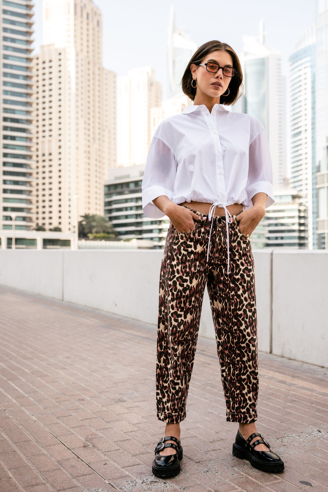 

Boyfriend-Hose Damen Maeva Croft original | Freeman T. Porter