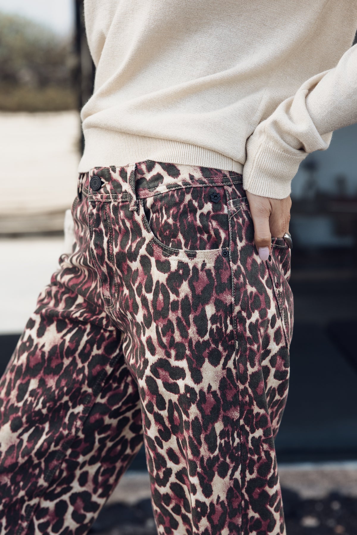 

Mid-rise Boyfriend-Hose Damen Maeva Croft original | Freeman T. Porter