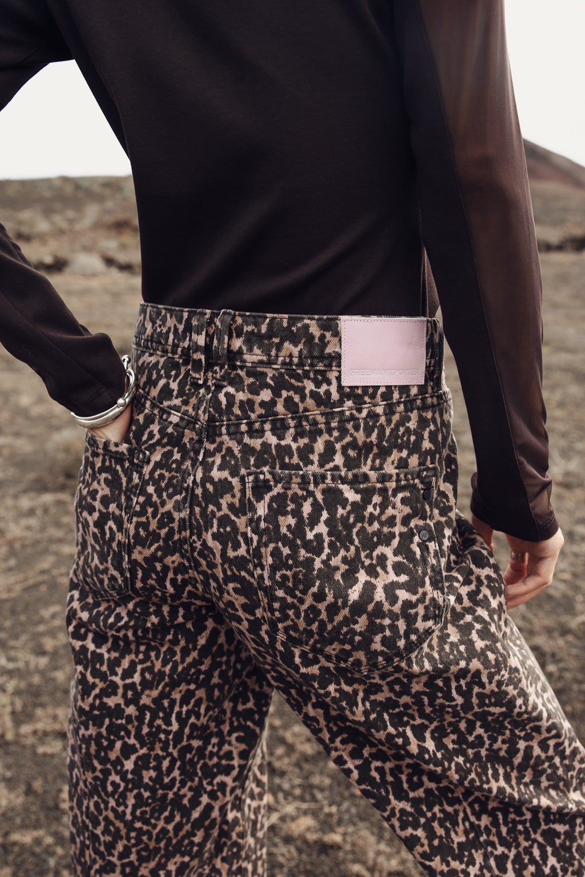 

Mid-rise boyfriend trousers Women Maeva Delirium original | Freeman T. Porter