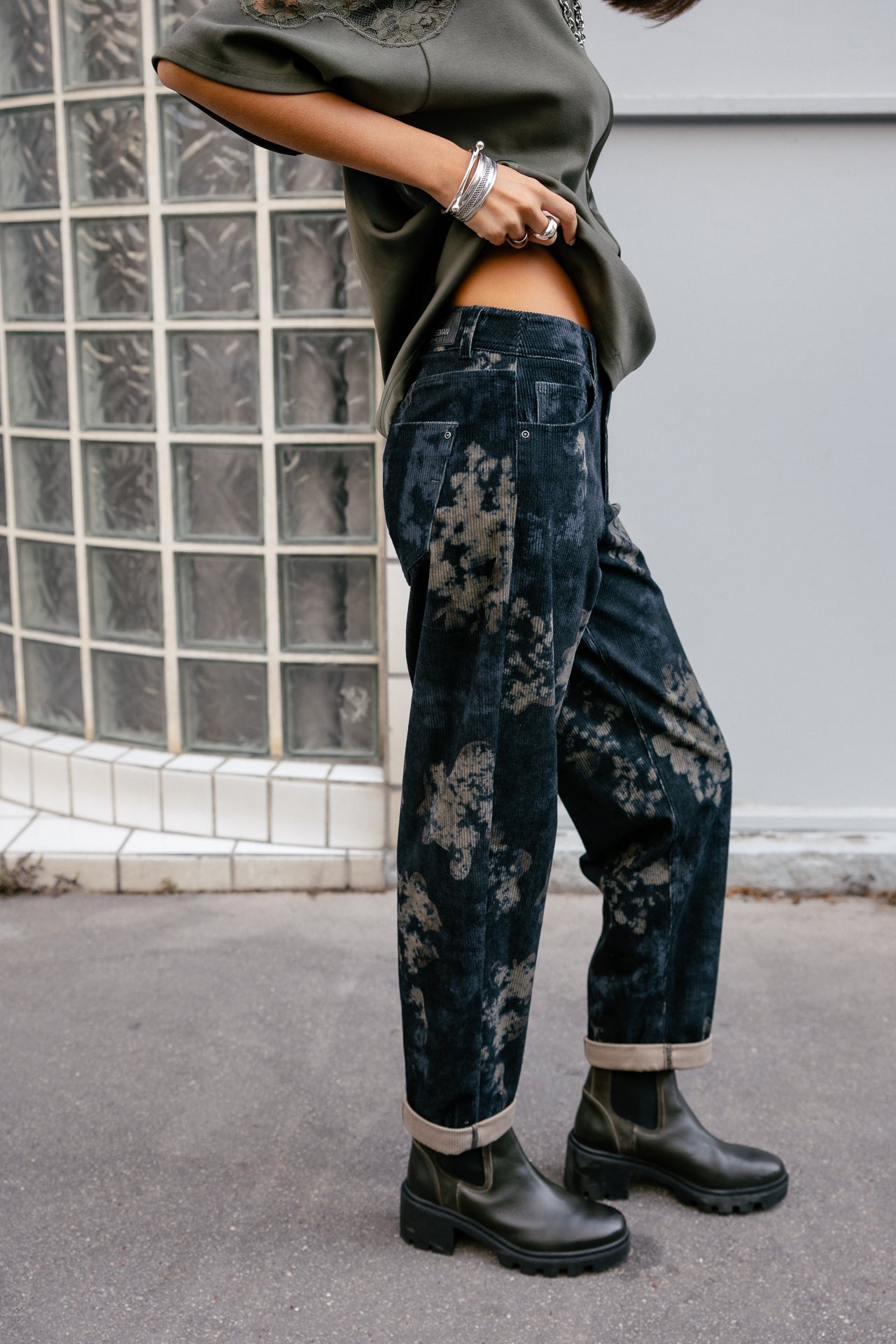 

Boyfriend-Hose Damen Maeva Wonderland original | Freeman T. Porter