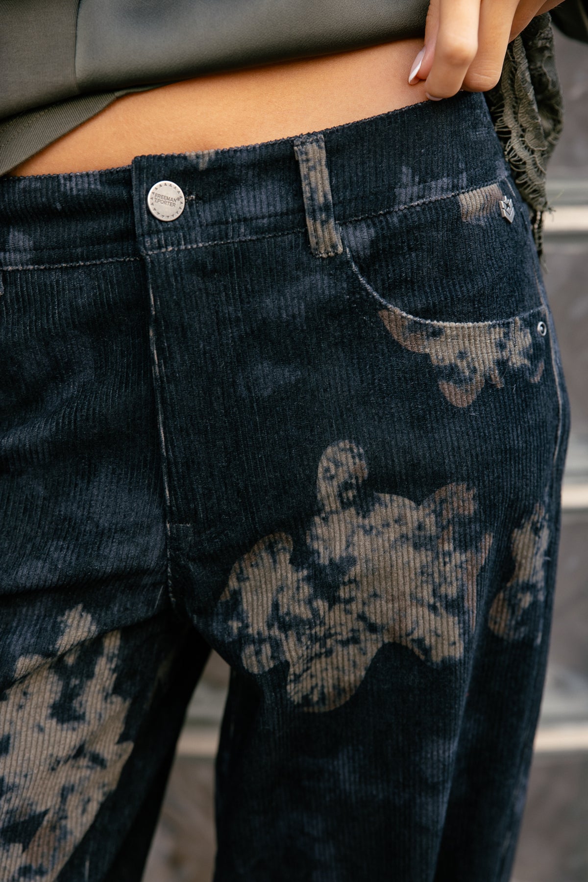

Boyfriend-Hose Damen Maeva Wonderland original | Freeman T. Porter
