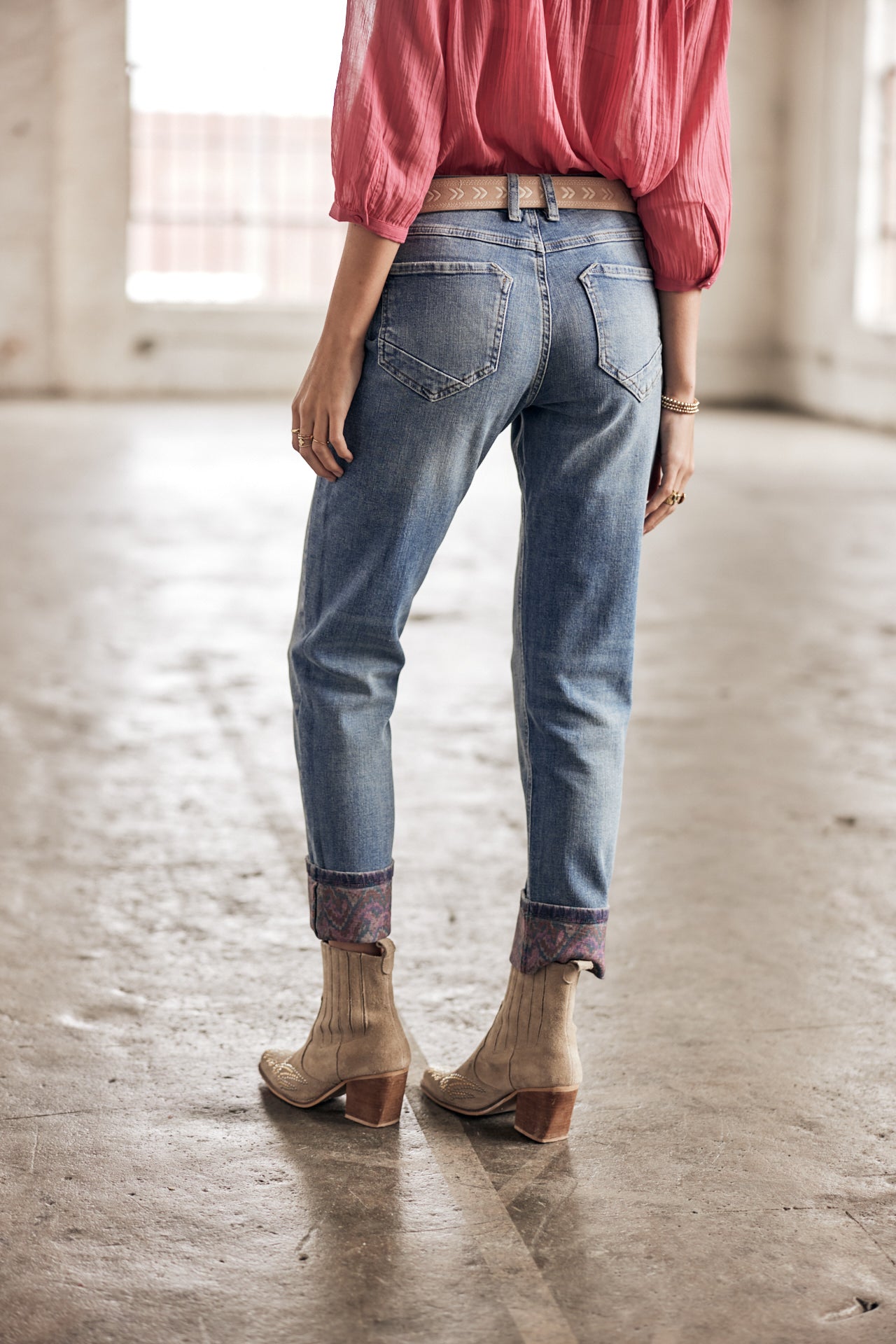 

Jeans Relaxed Slim Femme Salomé pamplone | Freeman T. Porter