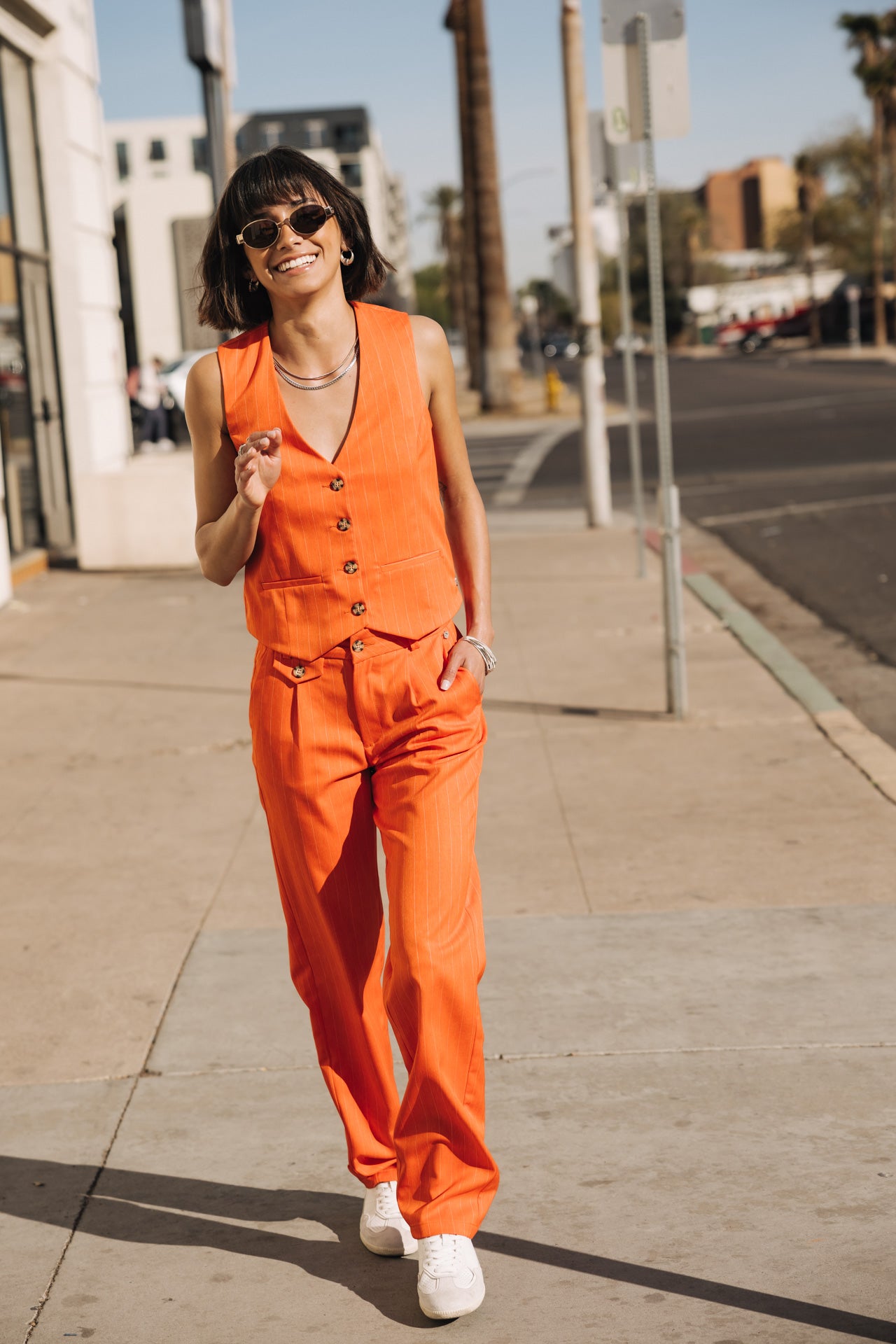   
            

Hose mit hoher Taille Frau Alba Cairo tigerlily | Freeman T. Porter
          