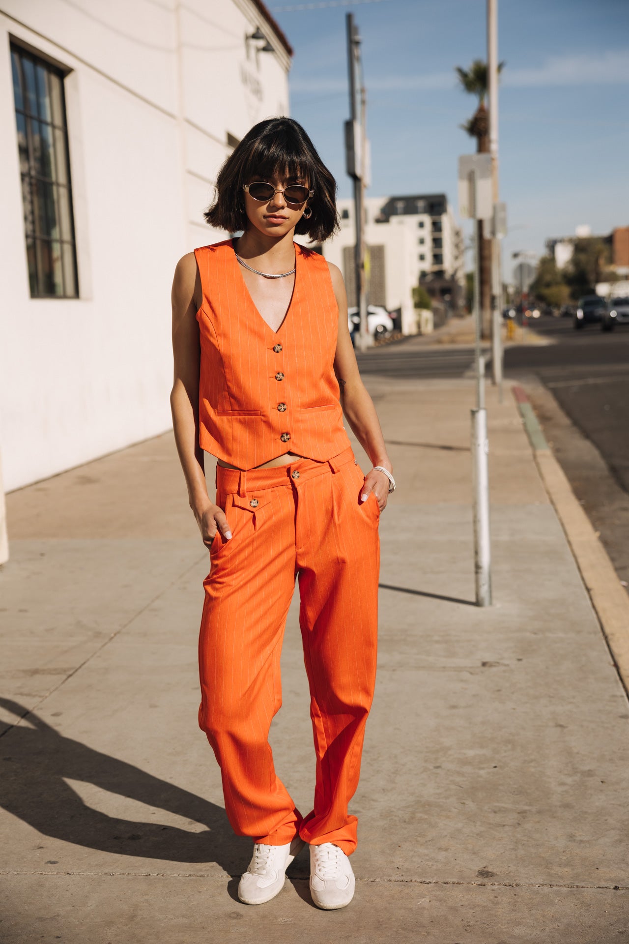 

Pantalon taille haute Femme Alba Cairo tigerlily | Freeman T. Porter