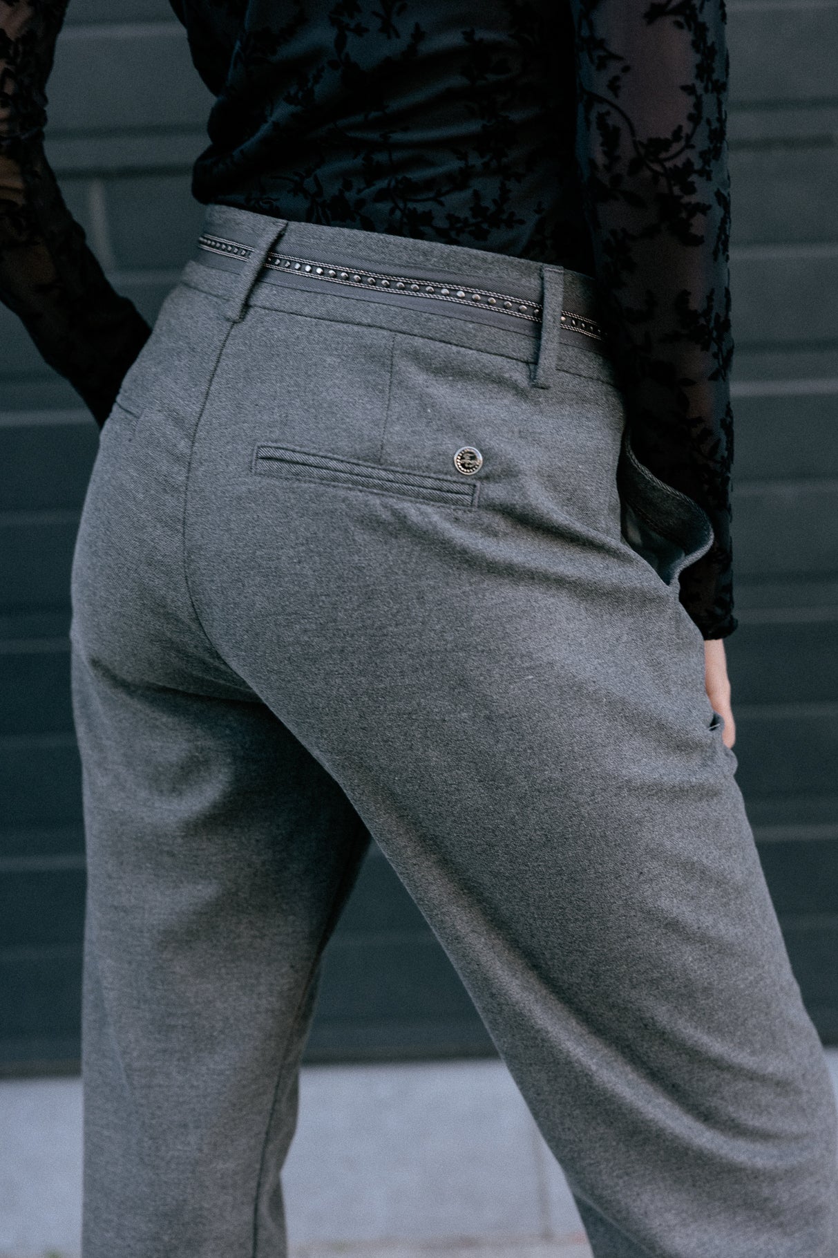 
              

Pantalones derecho de cintura alta Mujer Alba Moss moon rock | Freeman T. Porter
            
