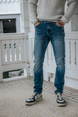 

Slim Jeans Herren Dustee saopolo med | Freeman T. Porter