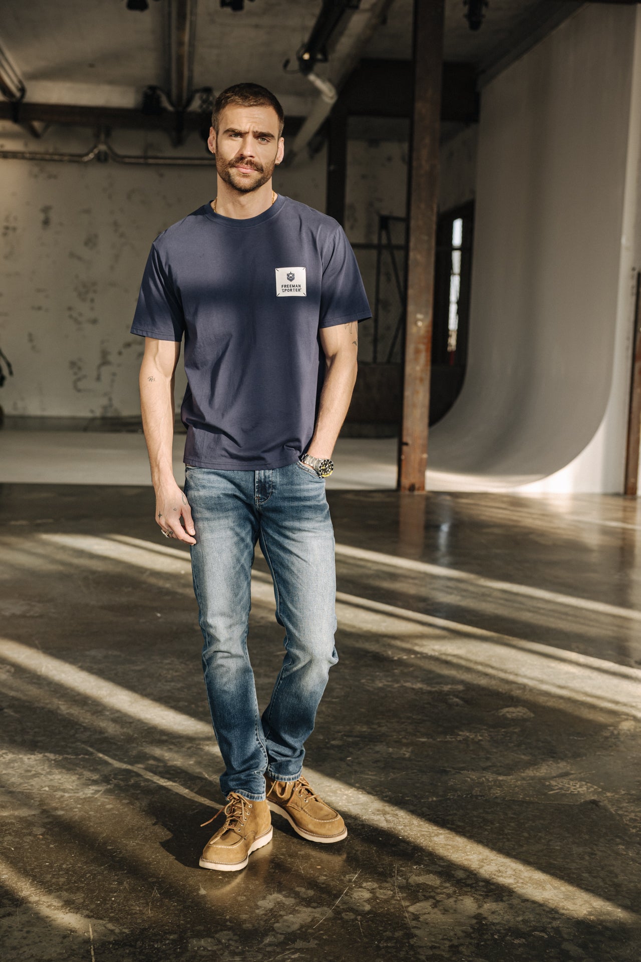 

Röhrenjeans Mann Dustee saopolo med | Freeman T. Porter