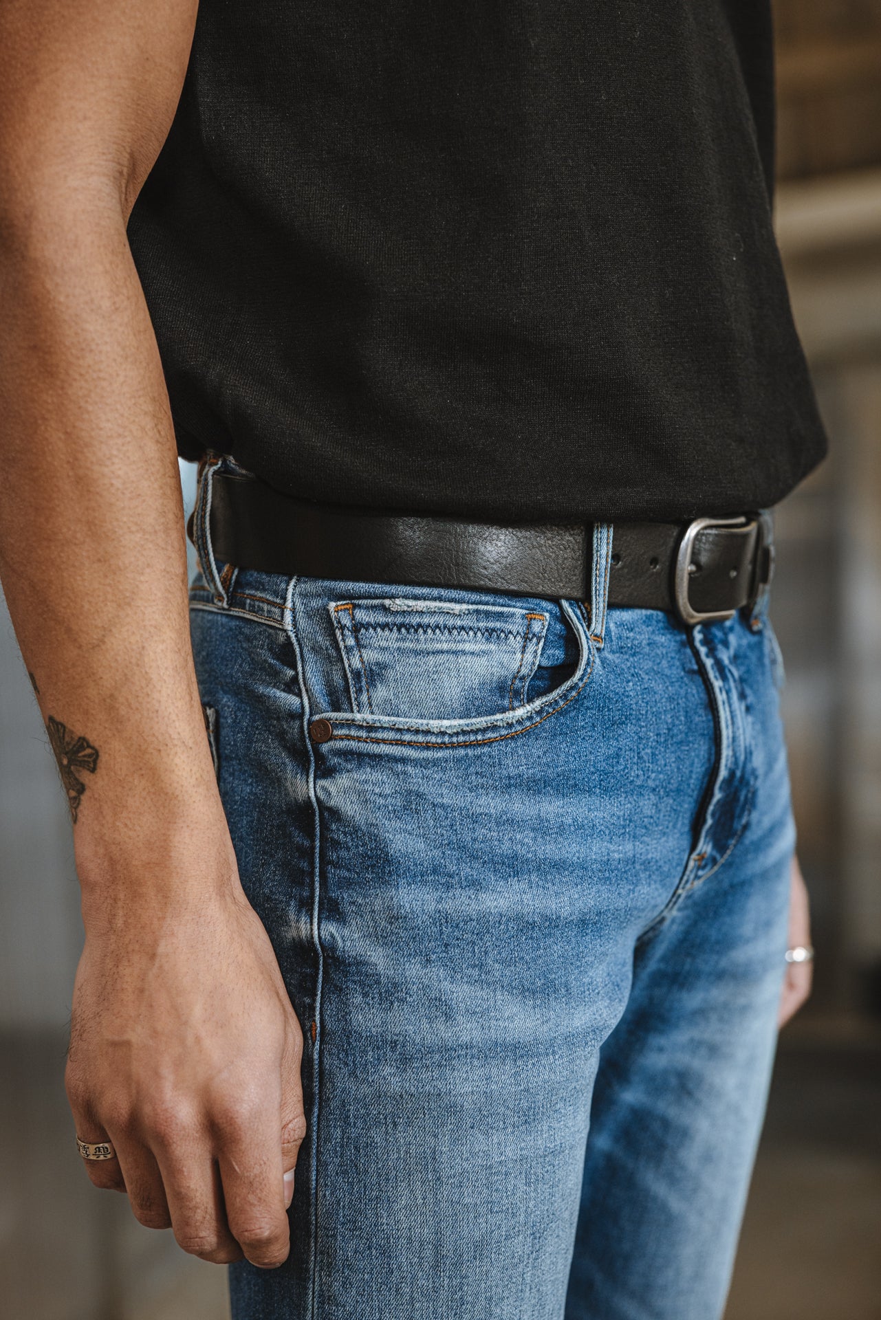 

Slim Fit Jeans Herren Dustee saopolo med | Freeman T. Porter