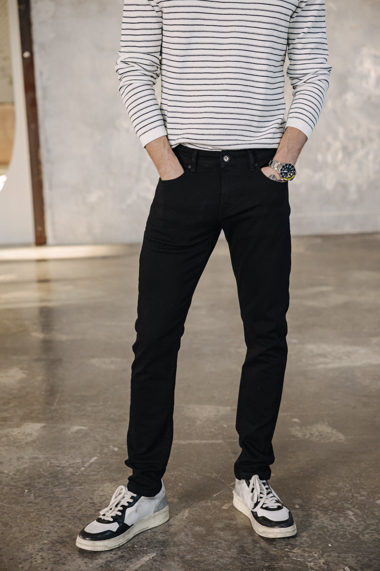 

Röhrenjeans Mann Dustee Slim pitchy | Freeman T. Porter
