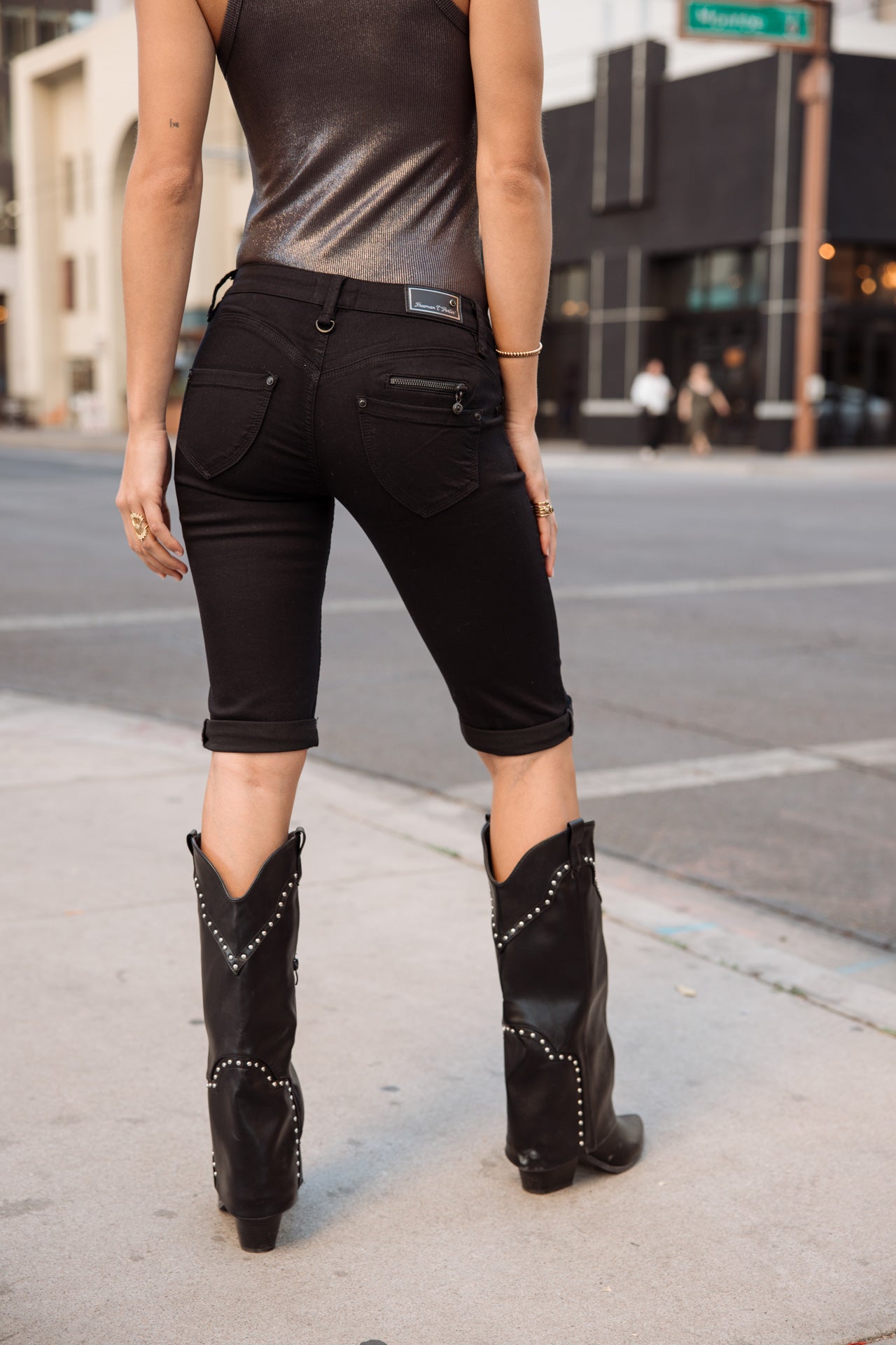 

Bermuda Femme Belixa black | Freeman T. Porter
