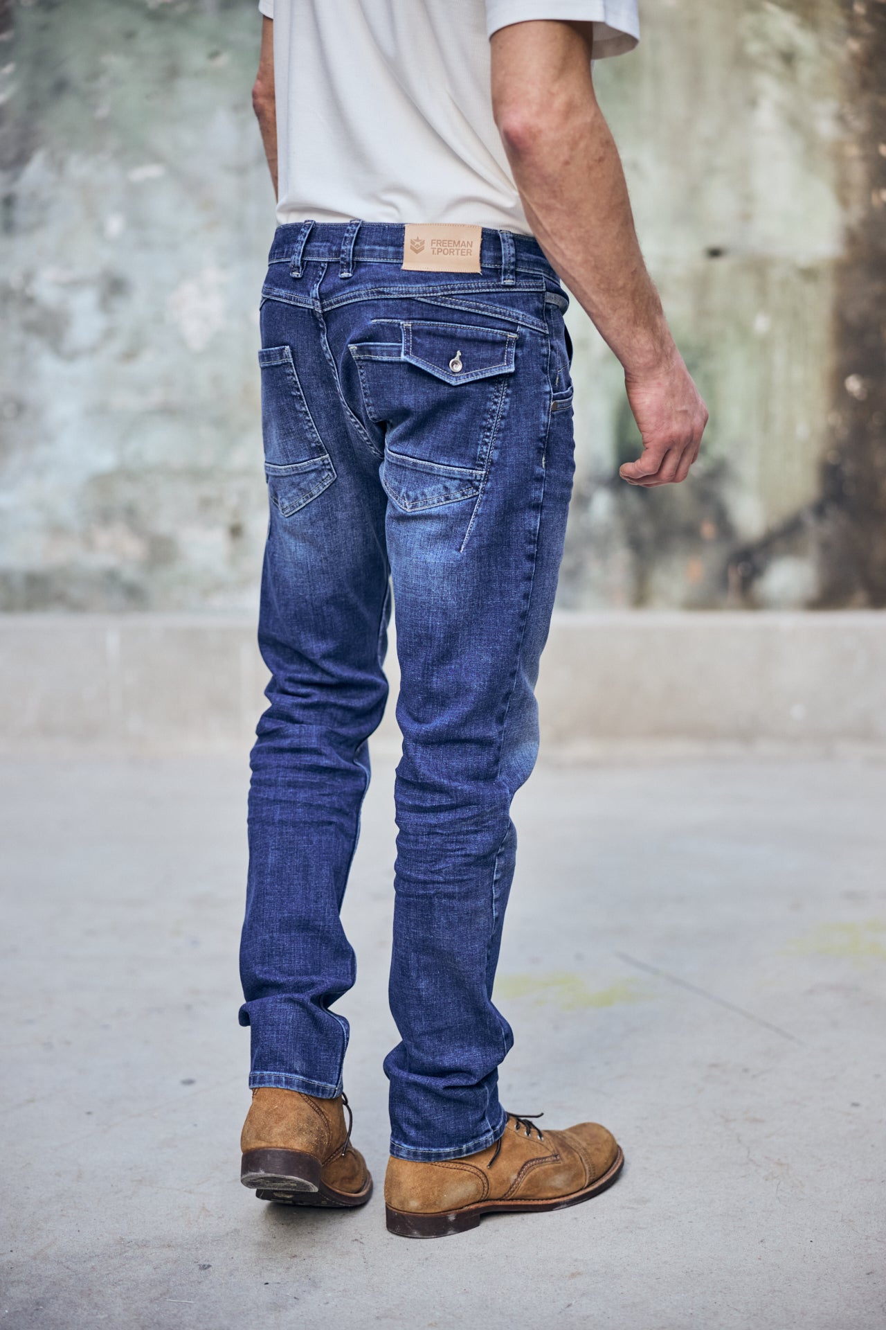 

Vaqueros rectos Hombres Taylor bordeen light | Freeman T. Porter