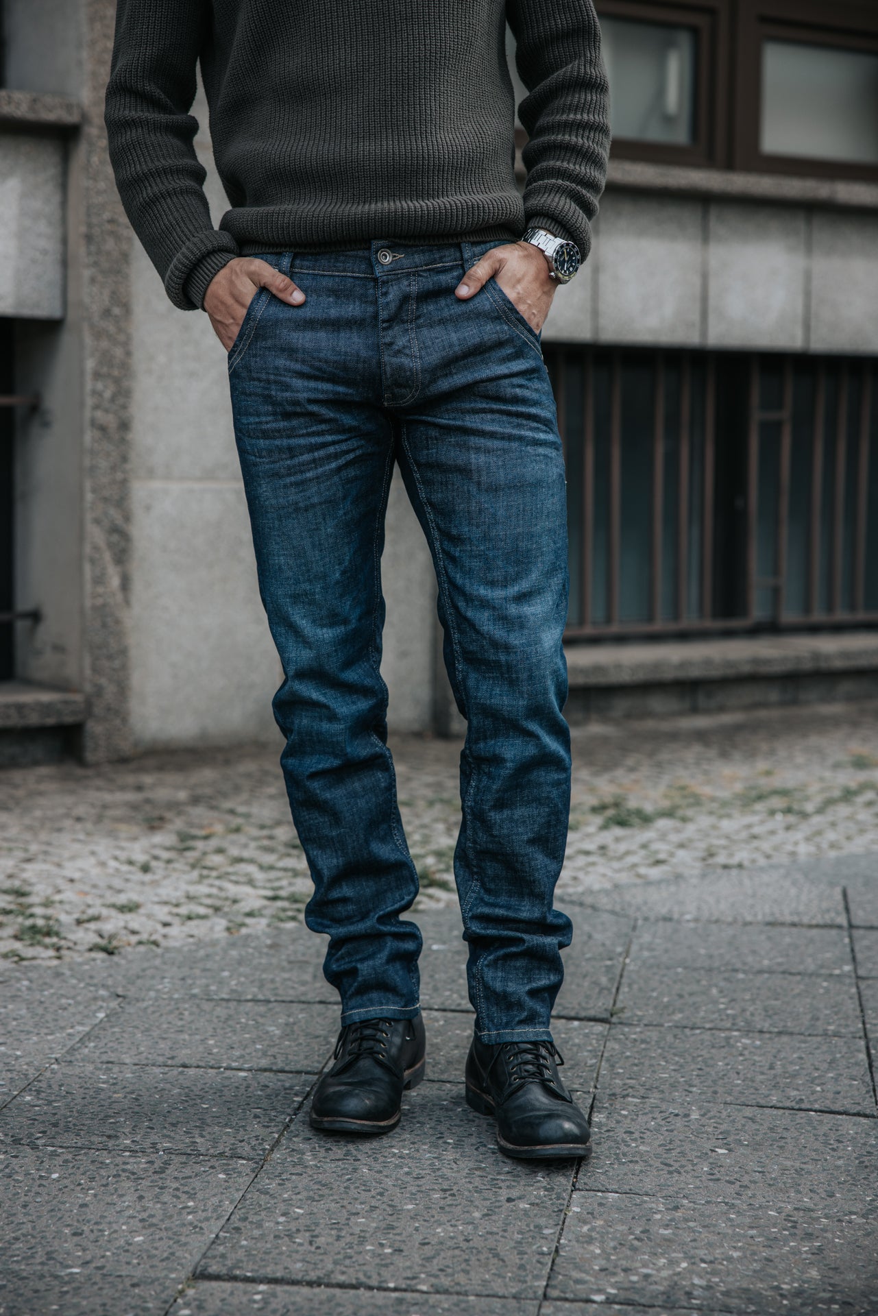 

Jeans droit Hombre Taylor bordeen | Freeman T. Porter