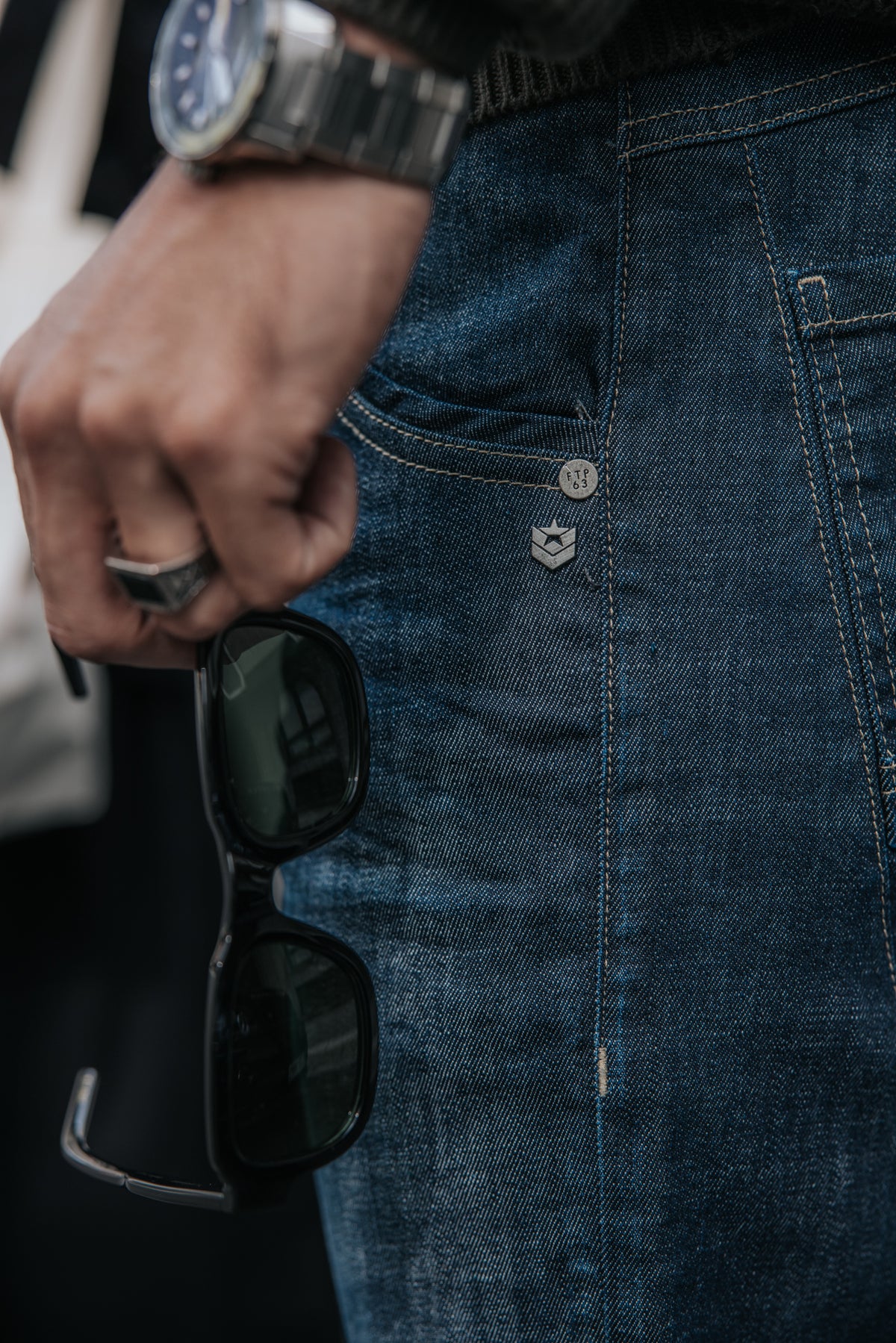 

Jeans droit Hombre Taylor bordeen | Freeman T. Porter
