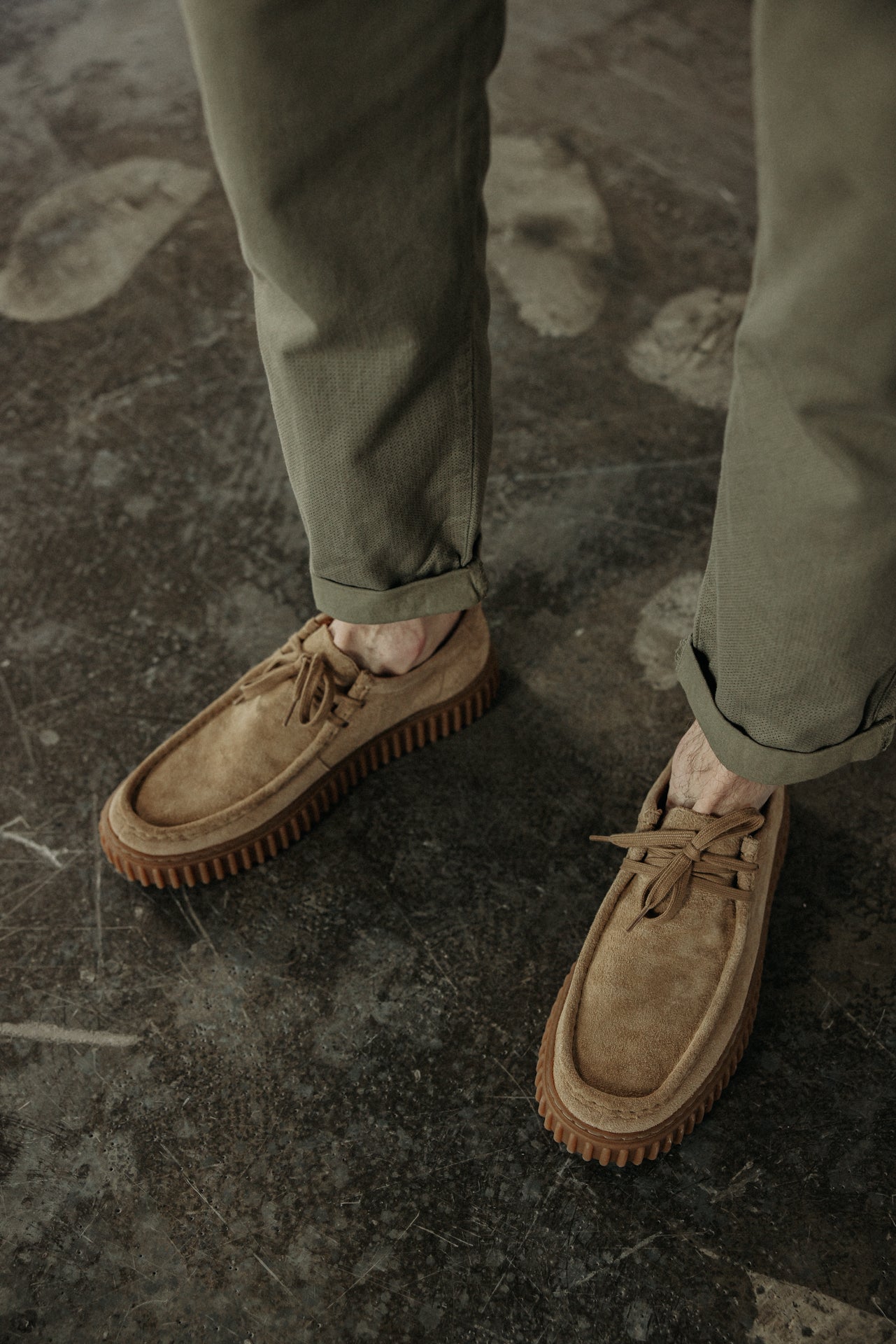 

Pantalon chino Homme Bruce Aras dusky green | Freeman T. Porter