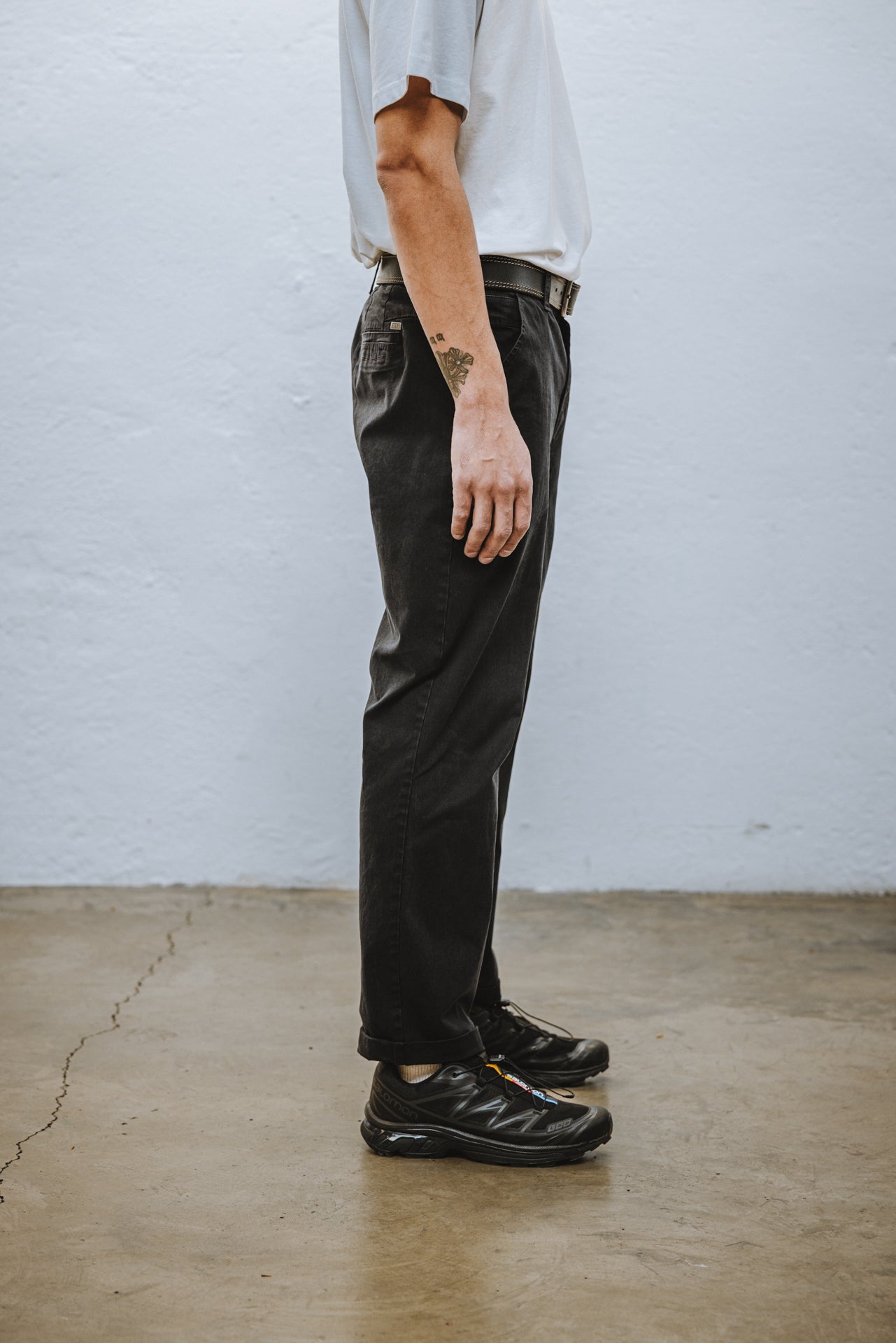 

Pantalon chino Homme Bruce Mazaro black | Freeman T. Porter