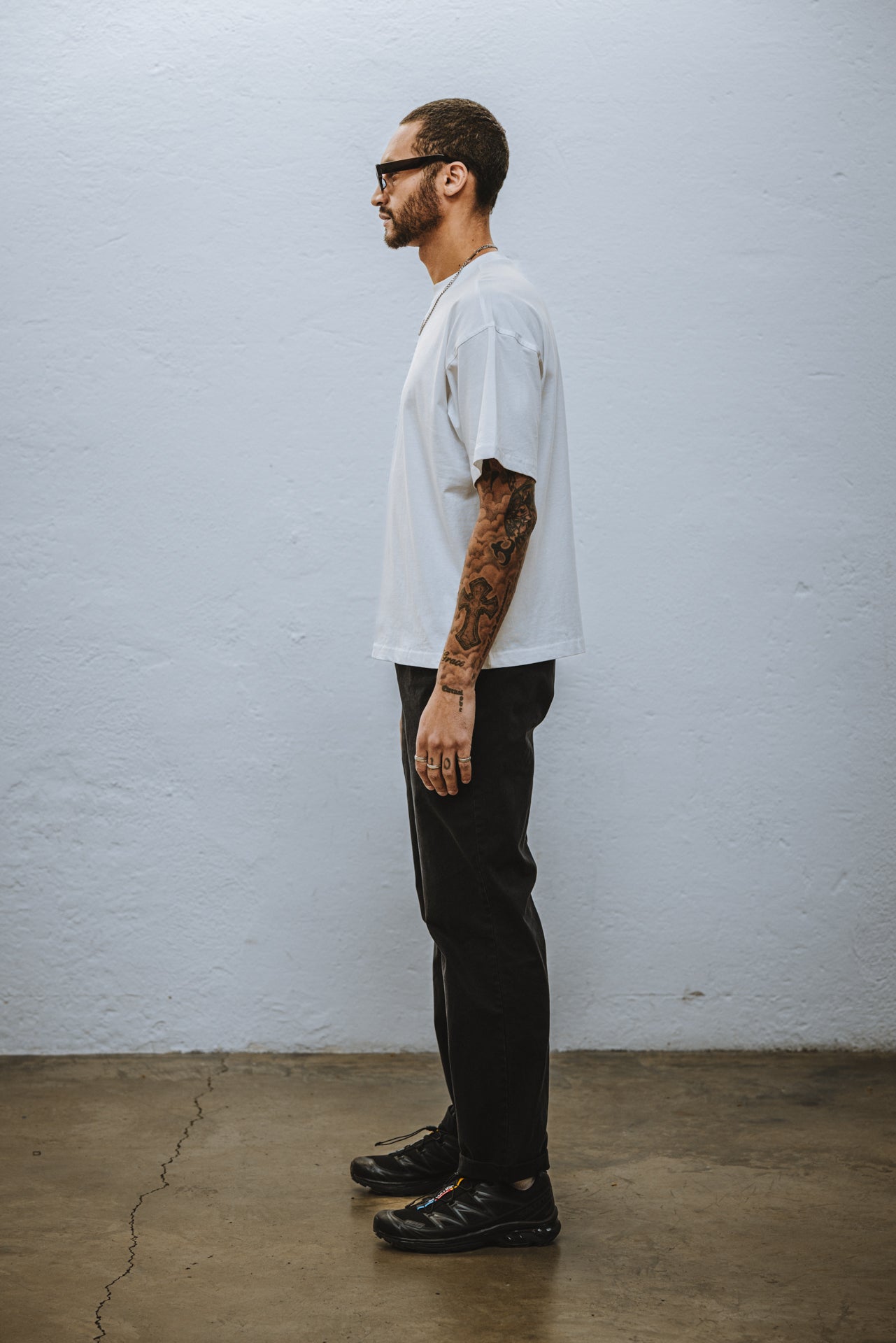 

Pantalon chino Homme Bruce Mazaro black | Freeman T. Porter