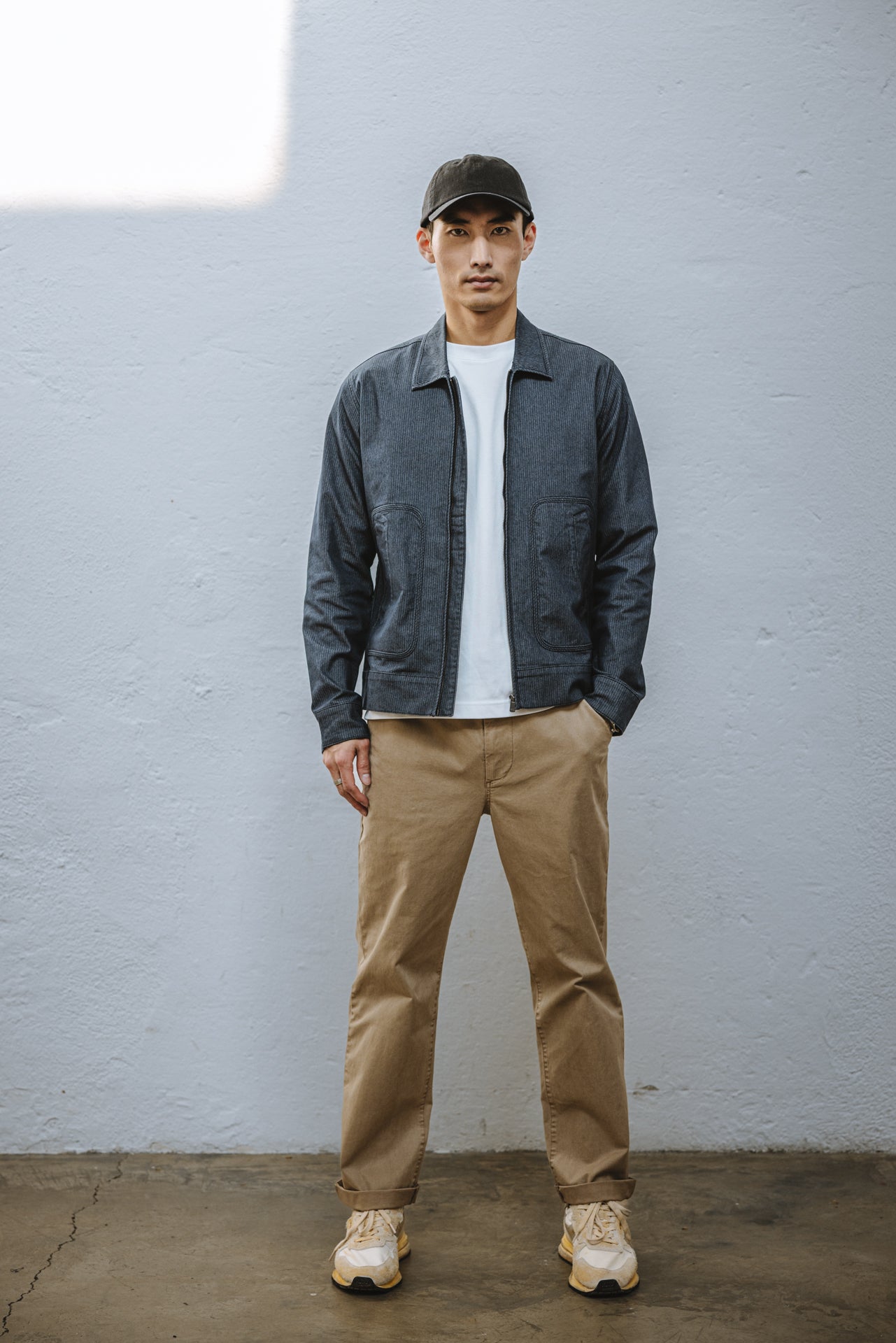 

Pantalon chino Homme Bruce Mazaro sand | Freeman T. Porter