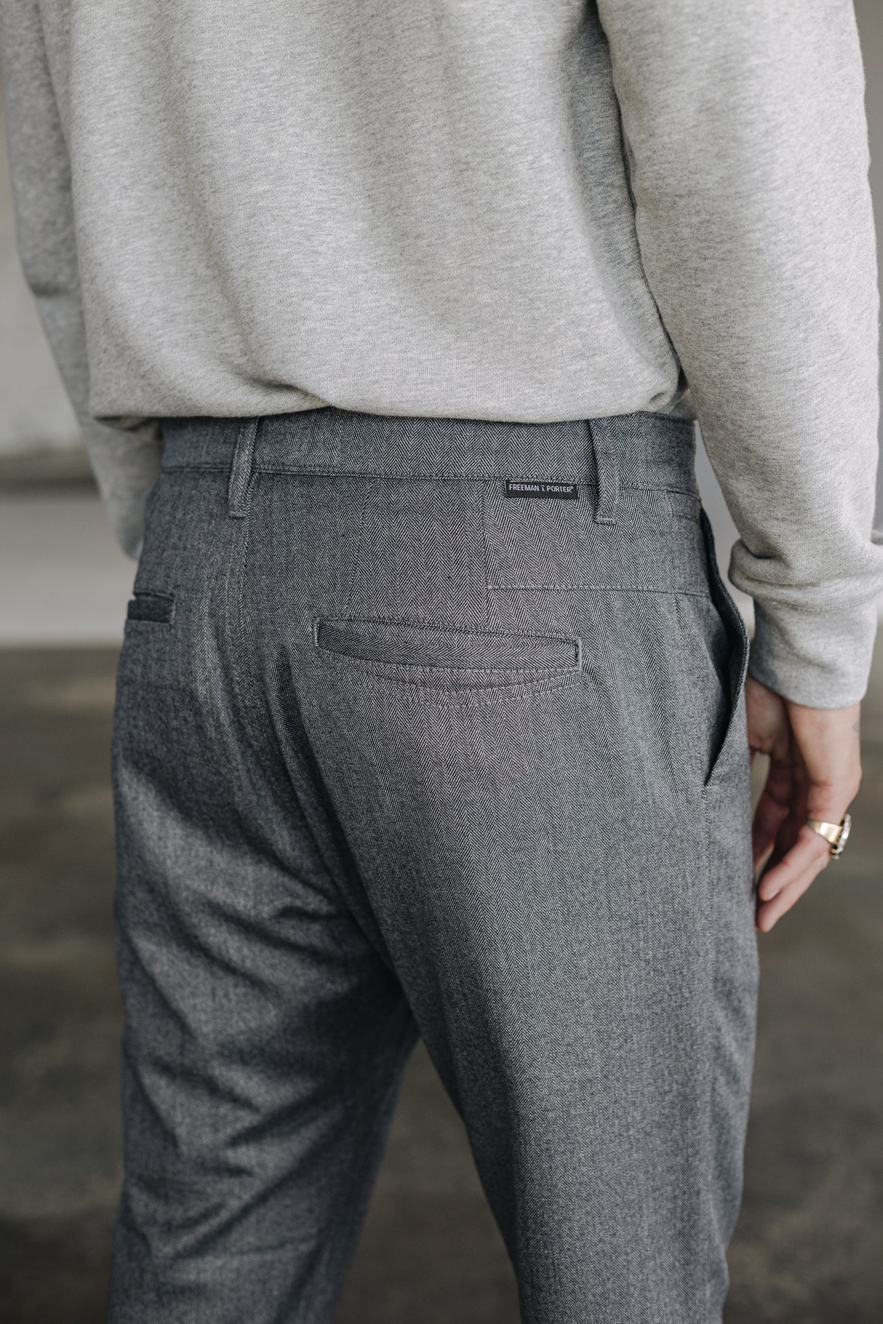 

Chino pants Men Bruce Call steel gray | Freeman T. Porter
