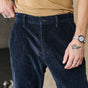 

Pantalon chino Unisex Bruce Fitil navy | Freeman T. Porter