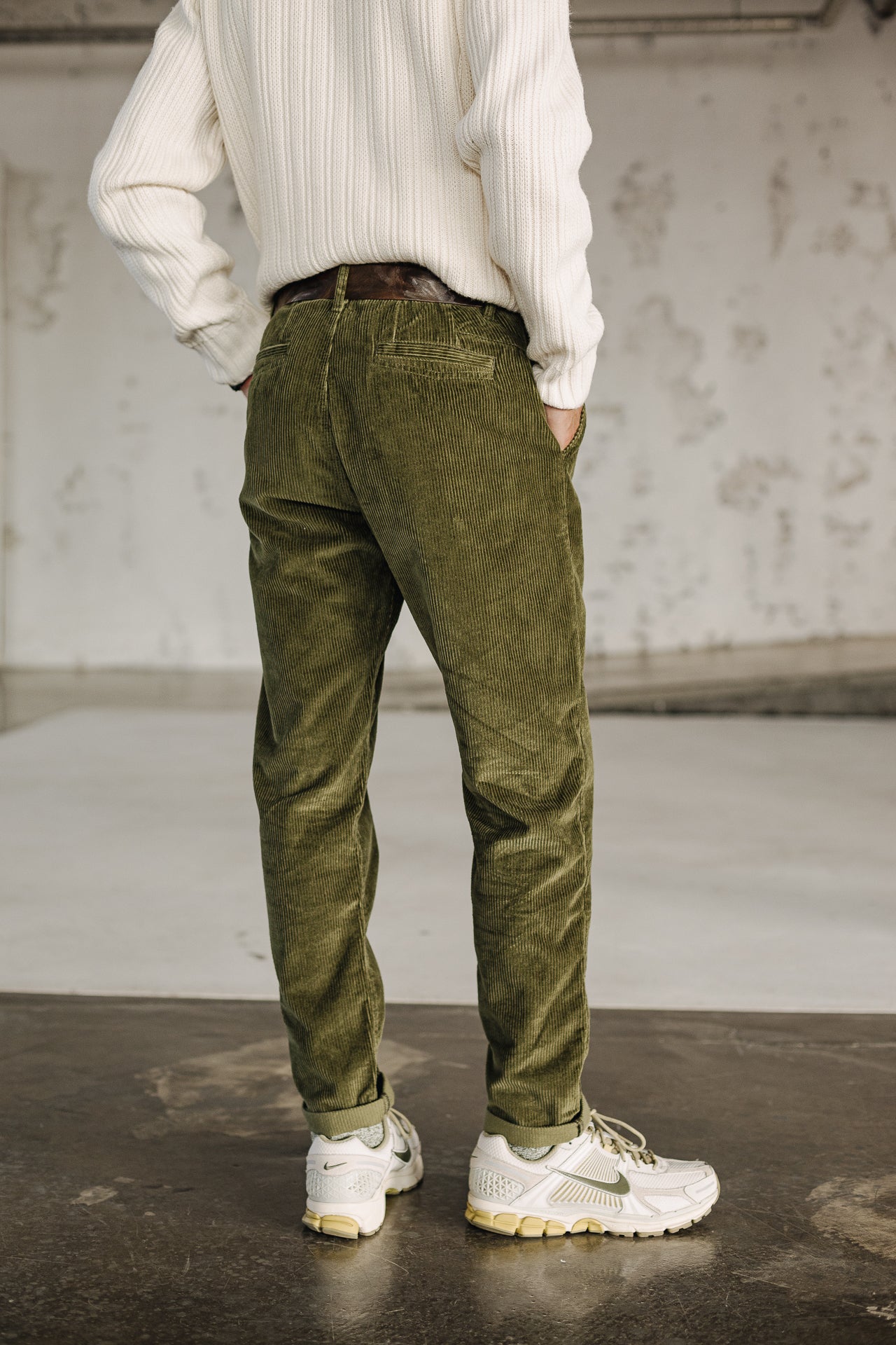 

Pantalón chino Hombre Bruce Fitil deep lichen green | Freeman T. Porter