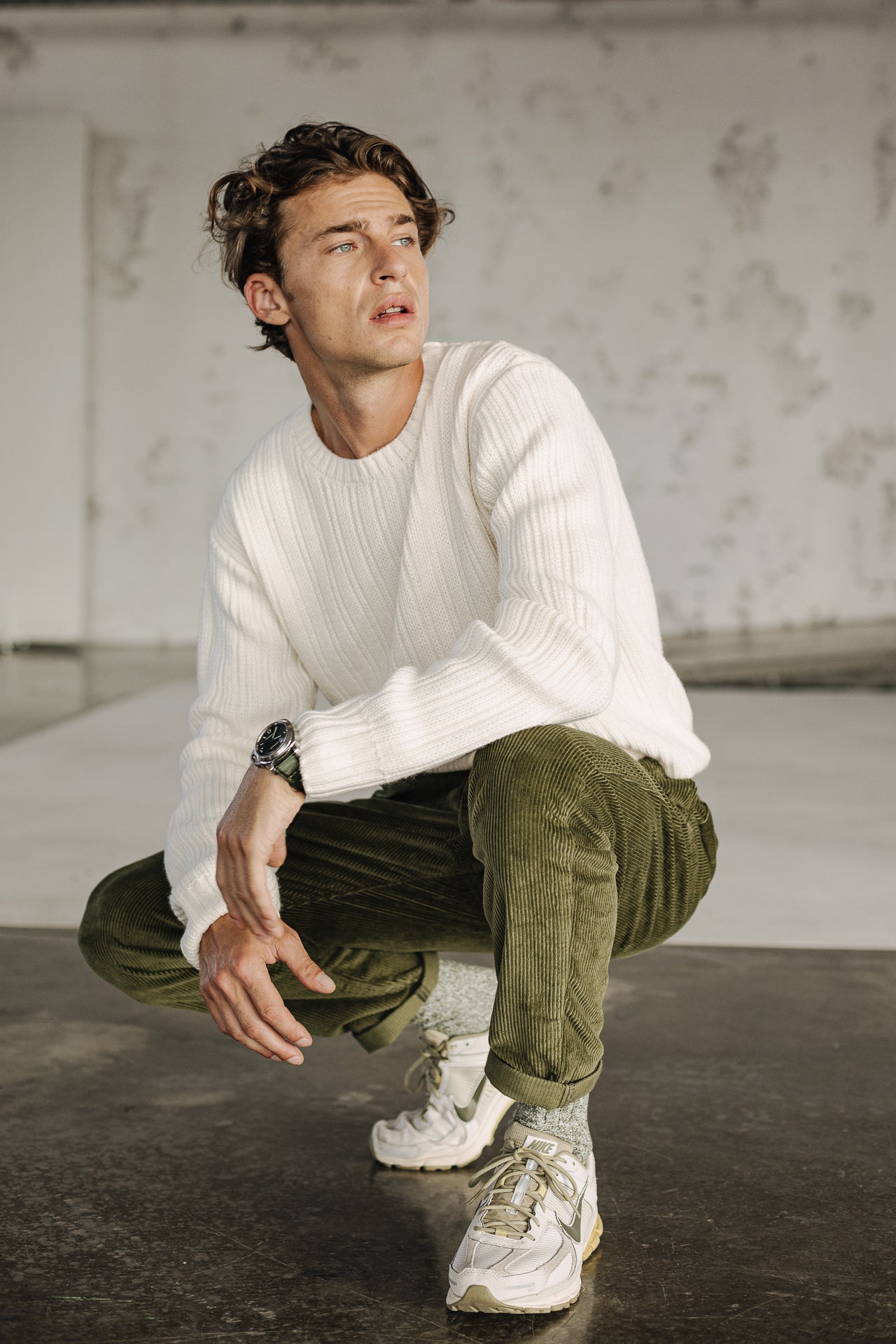 

Pantalón chino Hombre Bruce Fitil deep lichen green | Freeman T. Porter