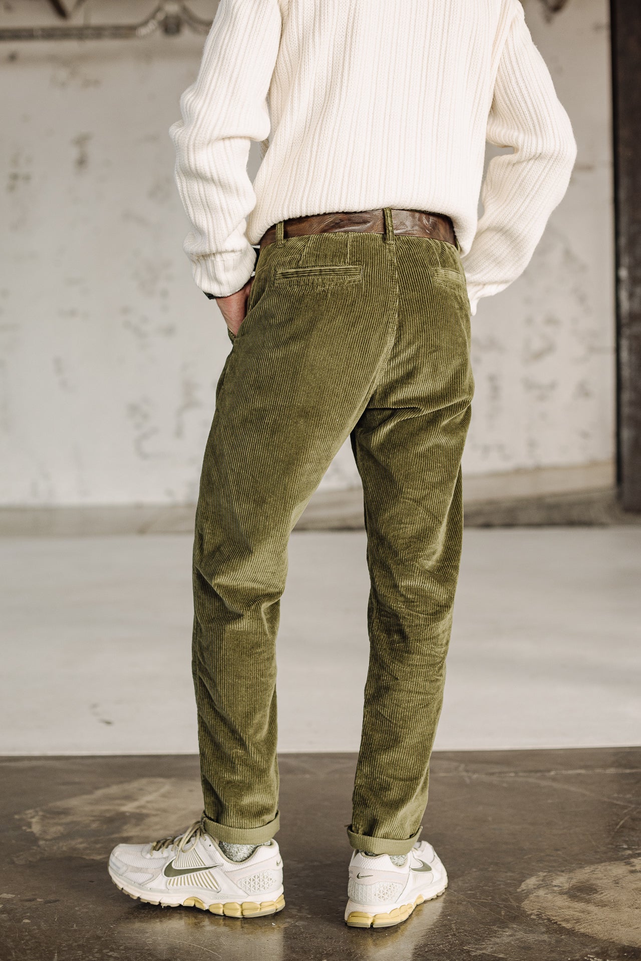 

Pantalón chino Hombre Bruce Fitil deep lichen green | Freeman T. Porter