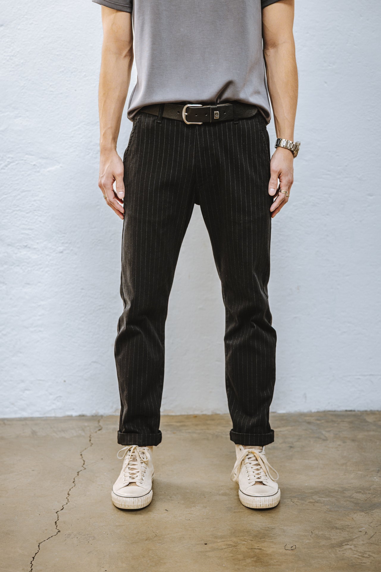 

Chino trousers Men Bruce Kult black | Freeman T. Porter