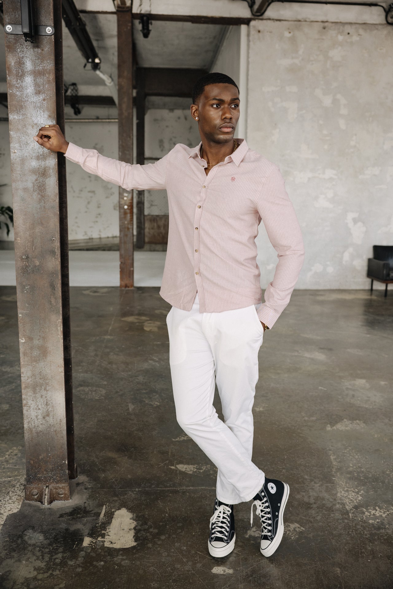   
            

Pantalones chinos Hombres Bruce Spike bright white | Freeman T. Porter
          