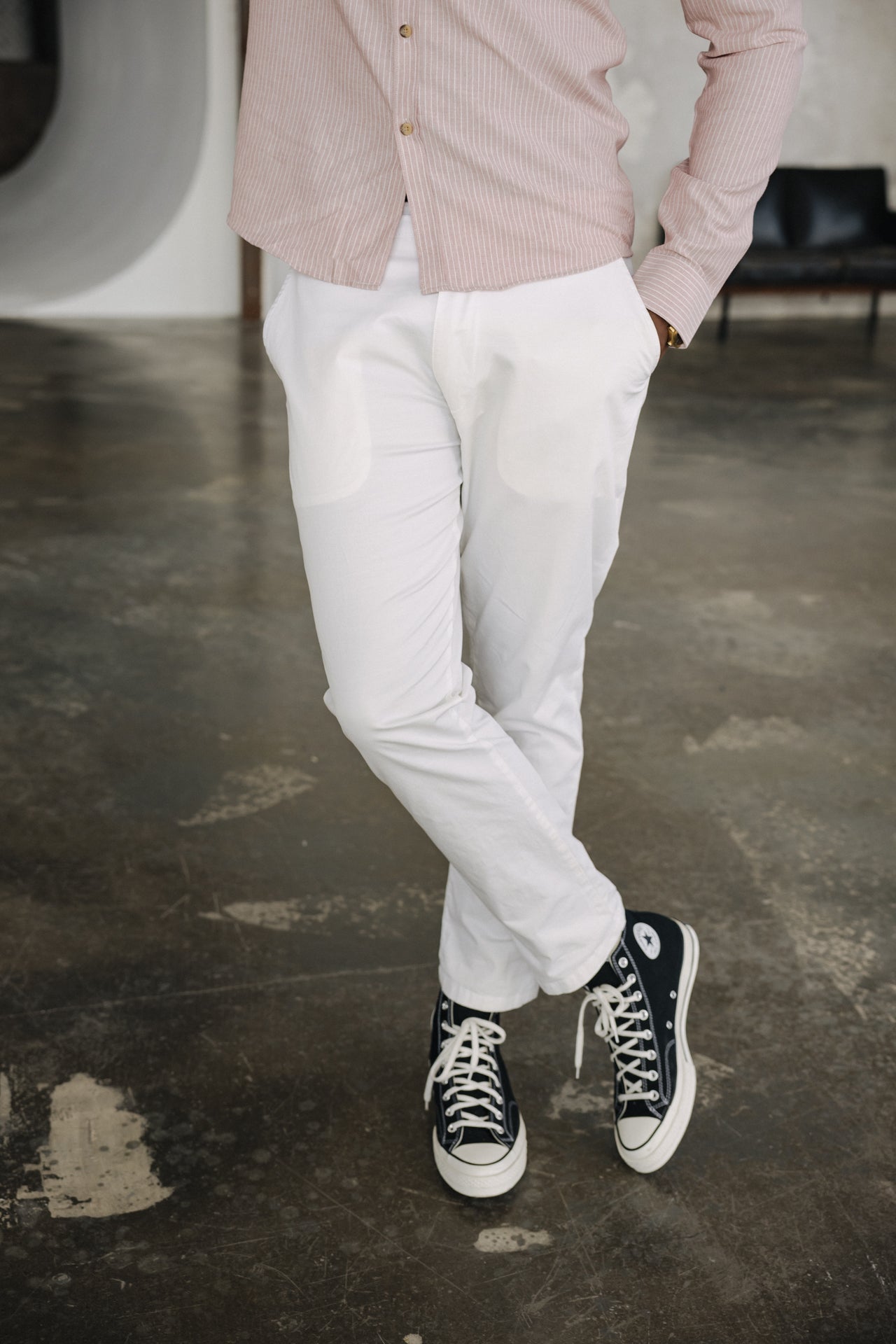 
              

Pantalones chinos Hombres Bruce Spike bright white | Freeman T. Porter
            