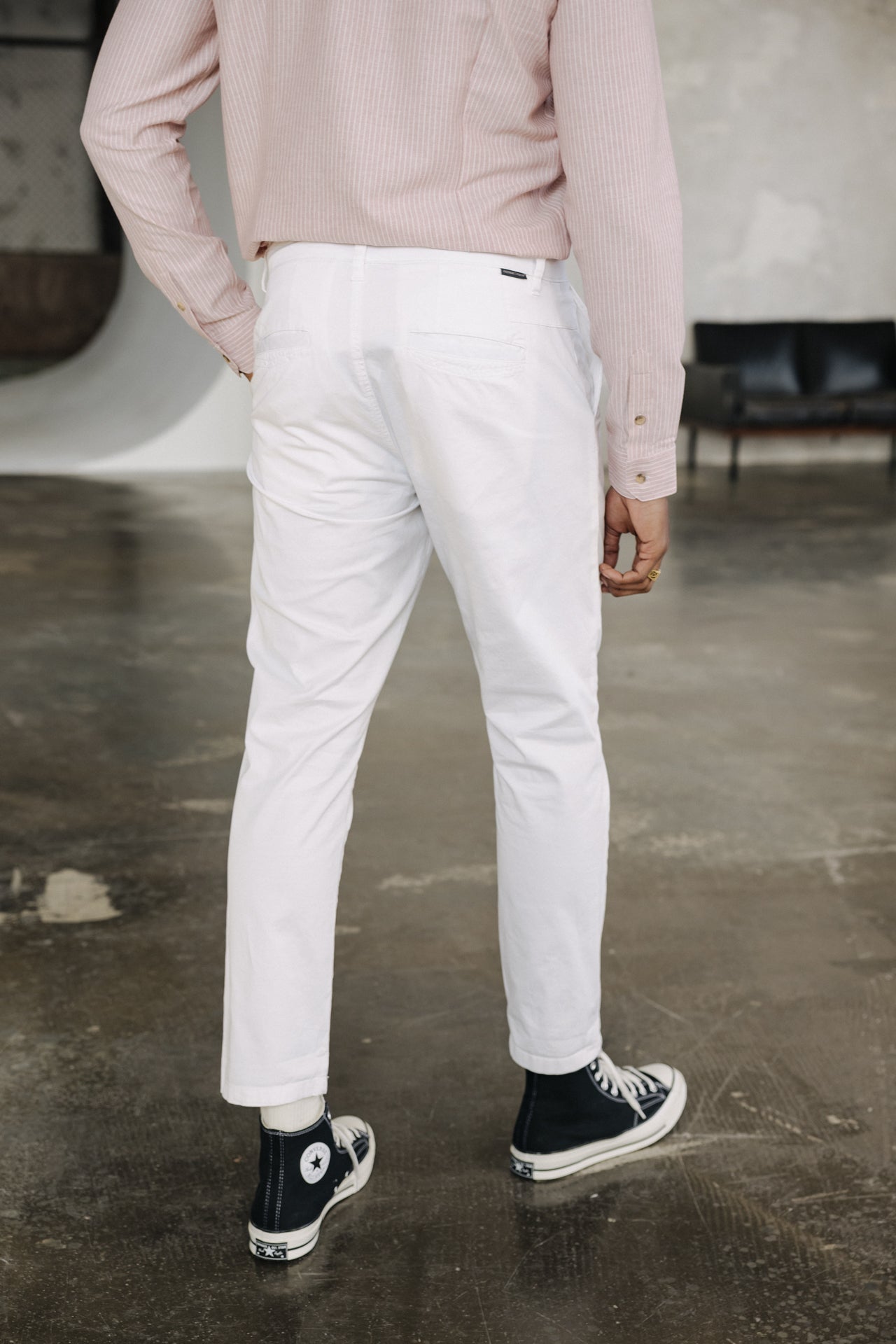 

Chino pants Men Bruce Spike bright white | Freeman T. Porter