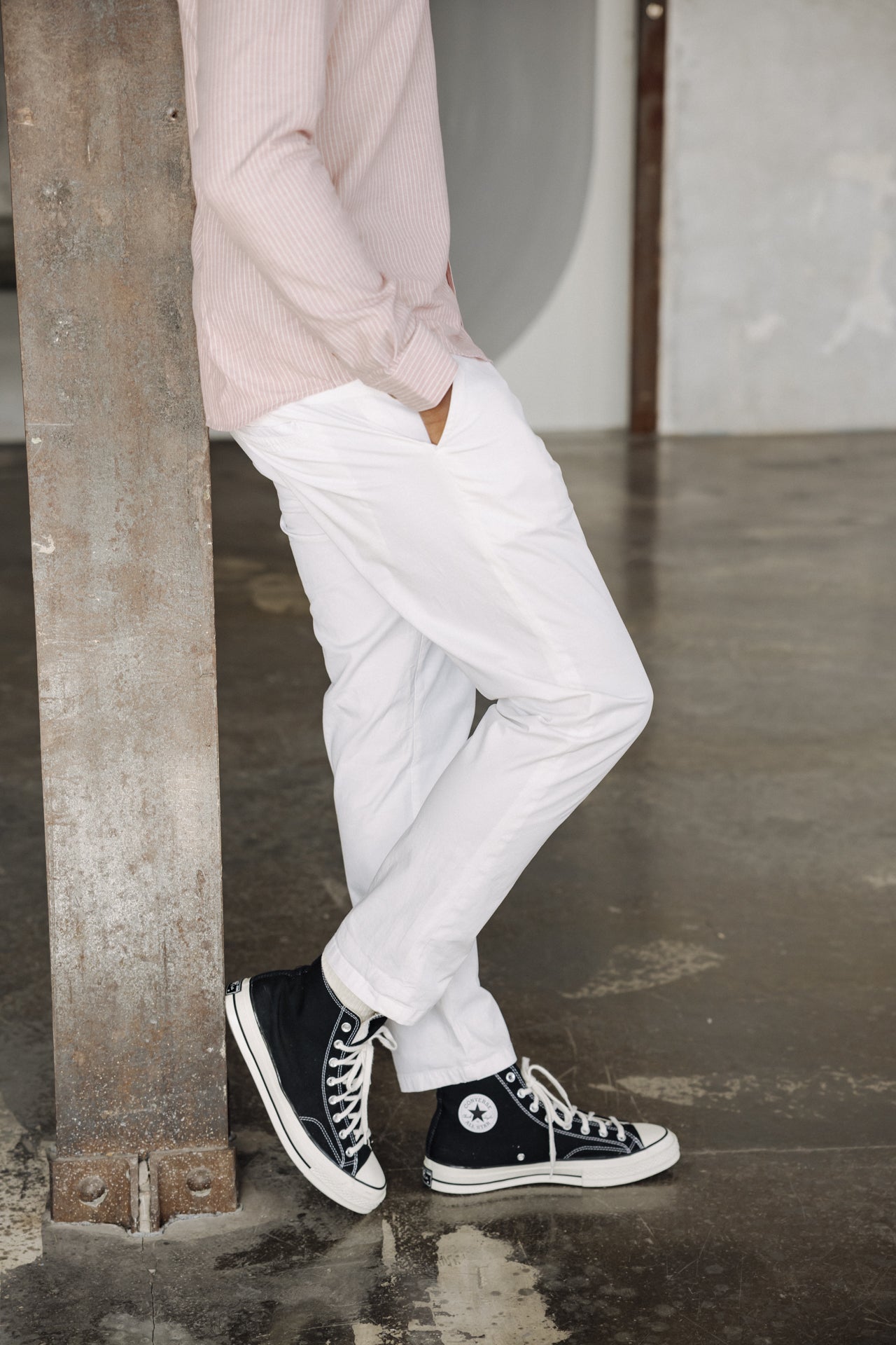 

Chino pants Men Bruce Spike bright white | Freeman T. Porter